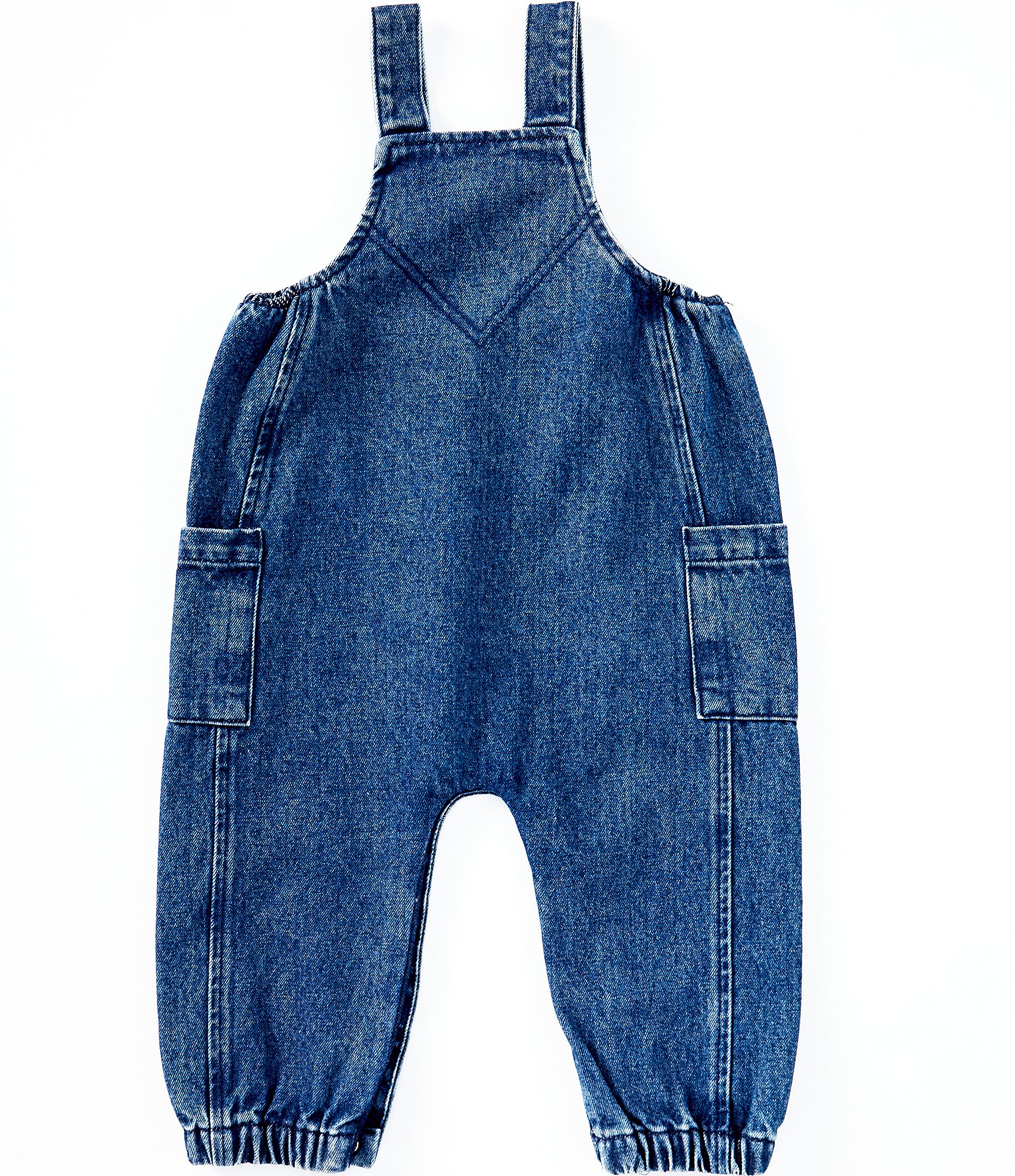 Rylee + Cru Baby Boys Cargo Overalls