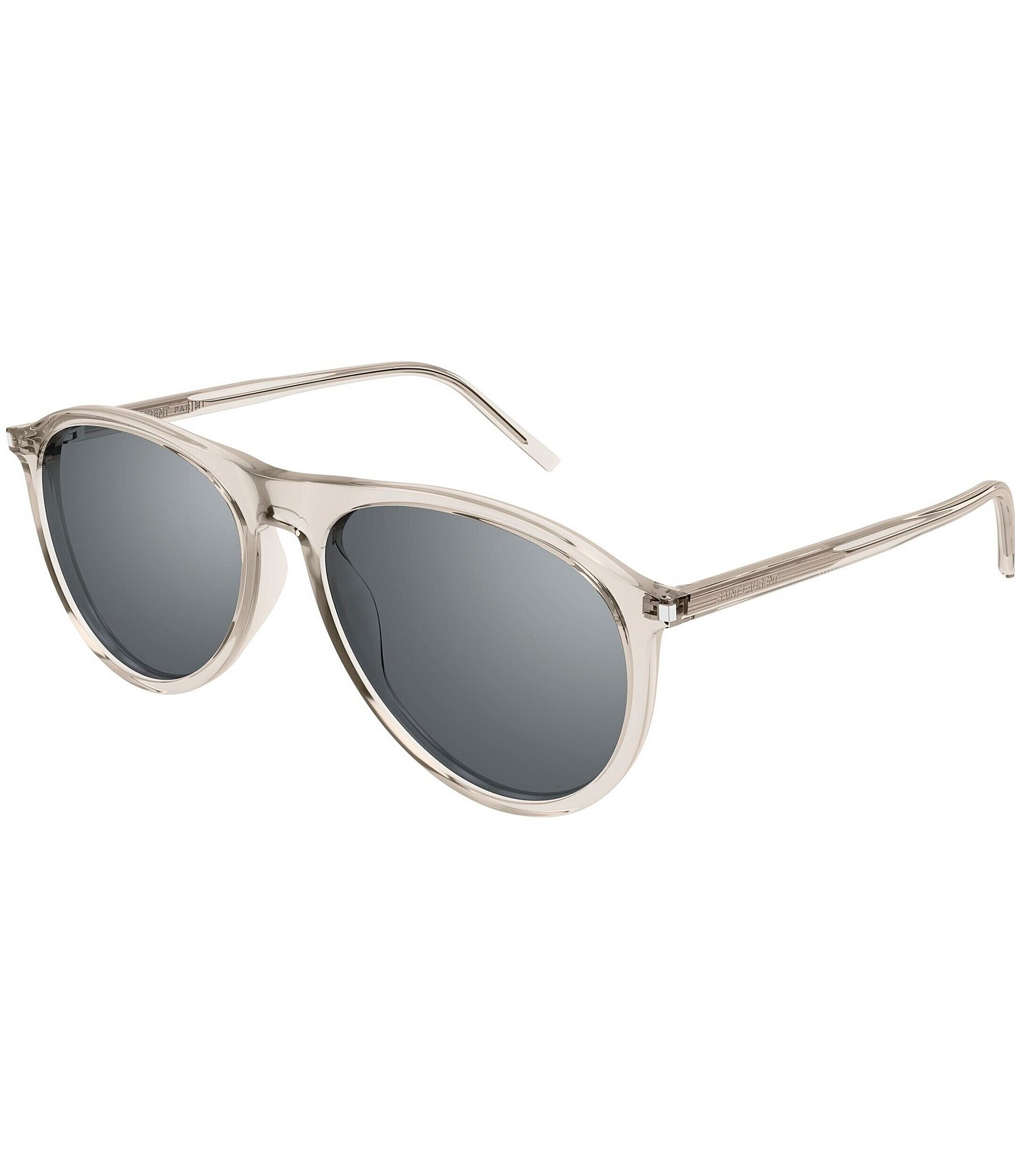 Saint Laurent Men's Classic 56mm Mirrored Aviator Sunglasses