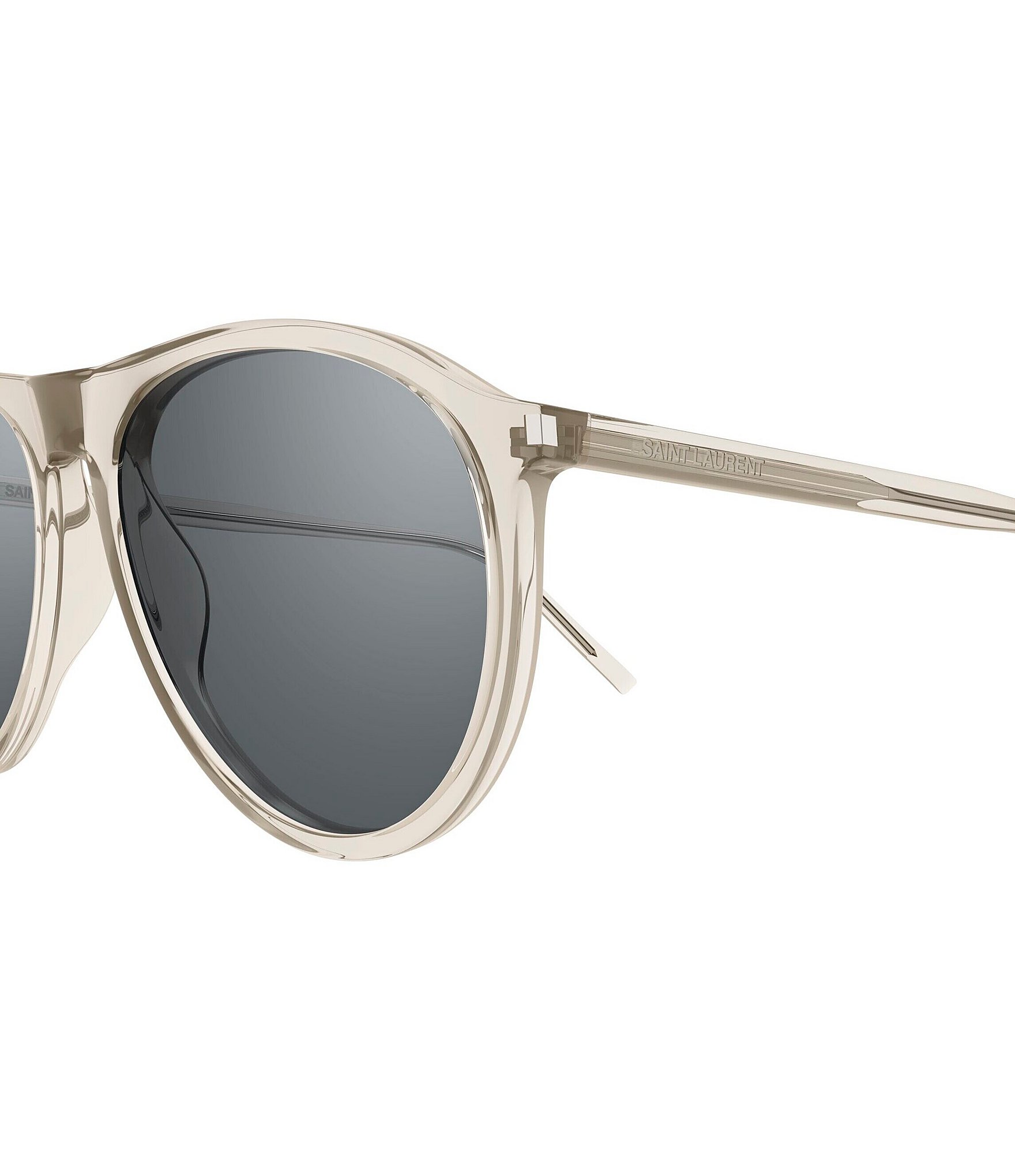 Saint Laurent Men's Classic 56mm Mirrored Aviator Sunglasses