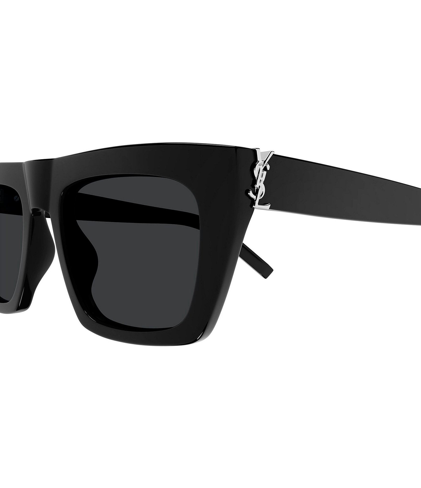 Saint Laurent Unisex Classic 52mm Square Sunglasses