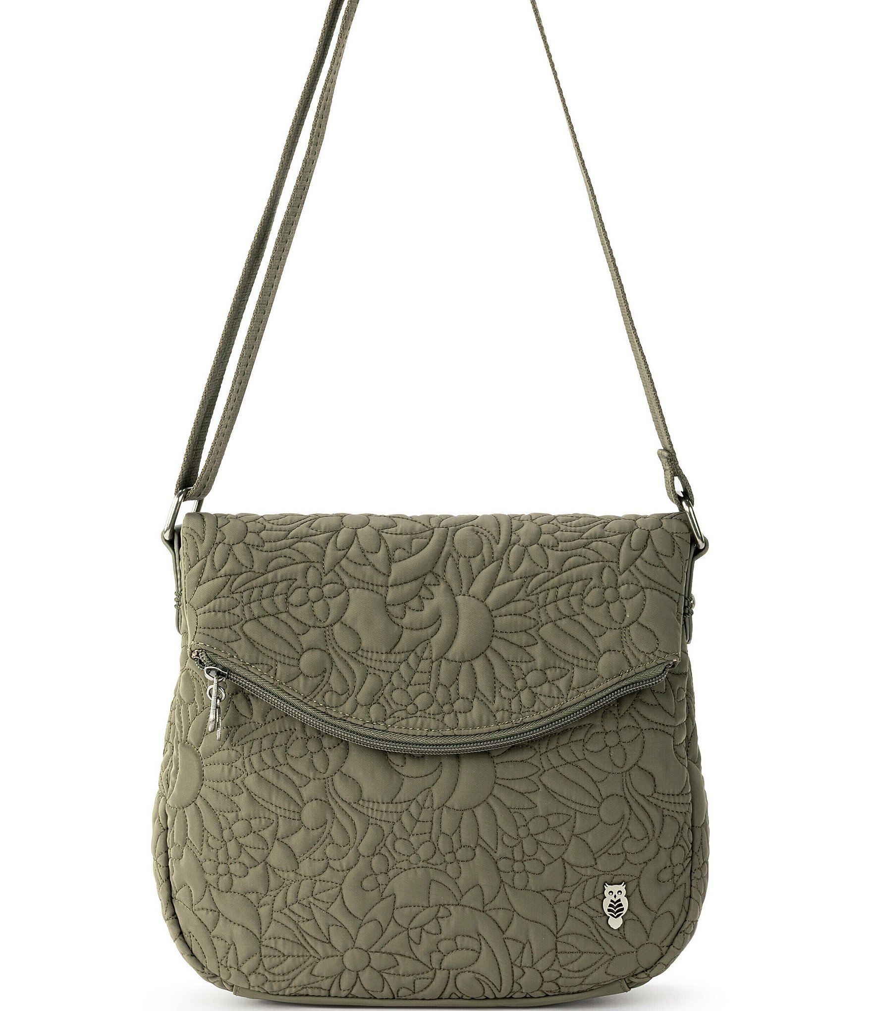 Sakroots Artist Circle Foldover Crossbody Bag