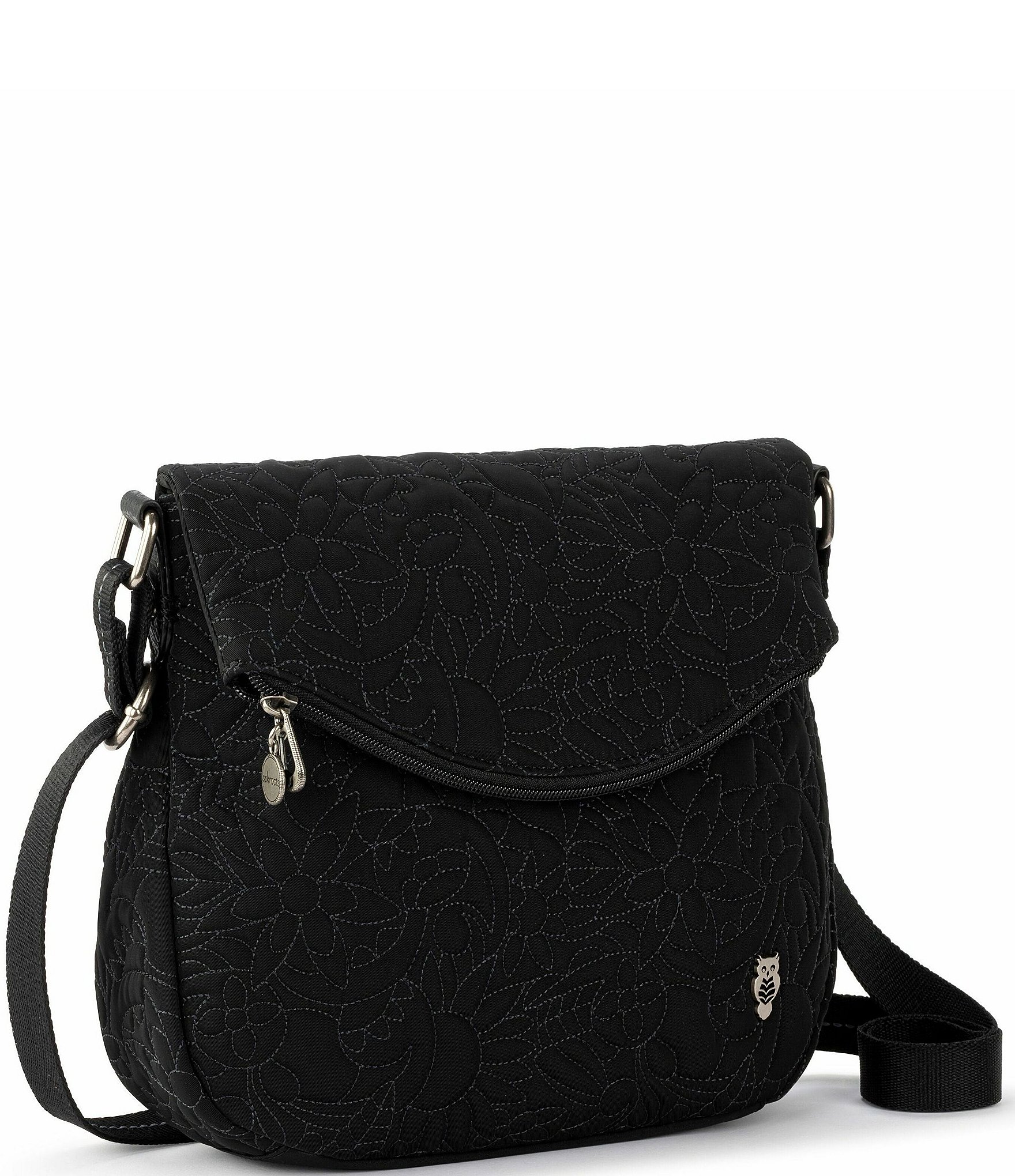 Sakroots Artist Circle Foldover Crossbody Bag