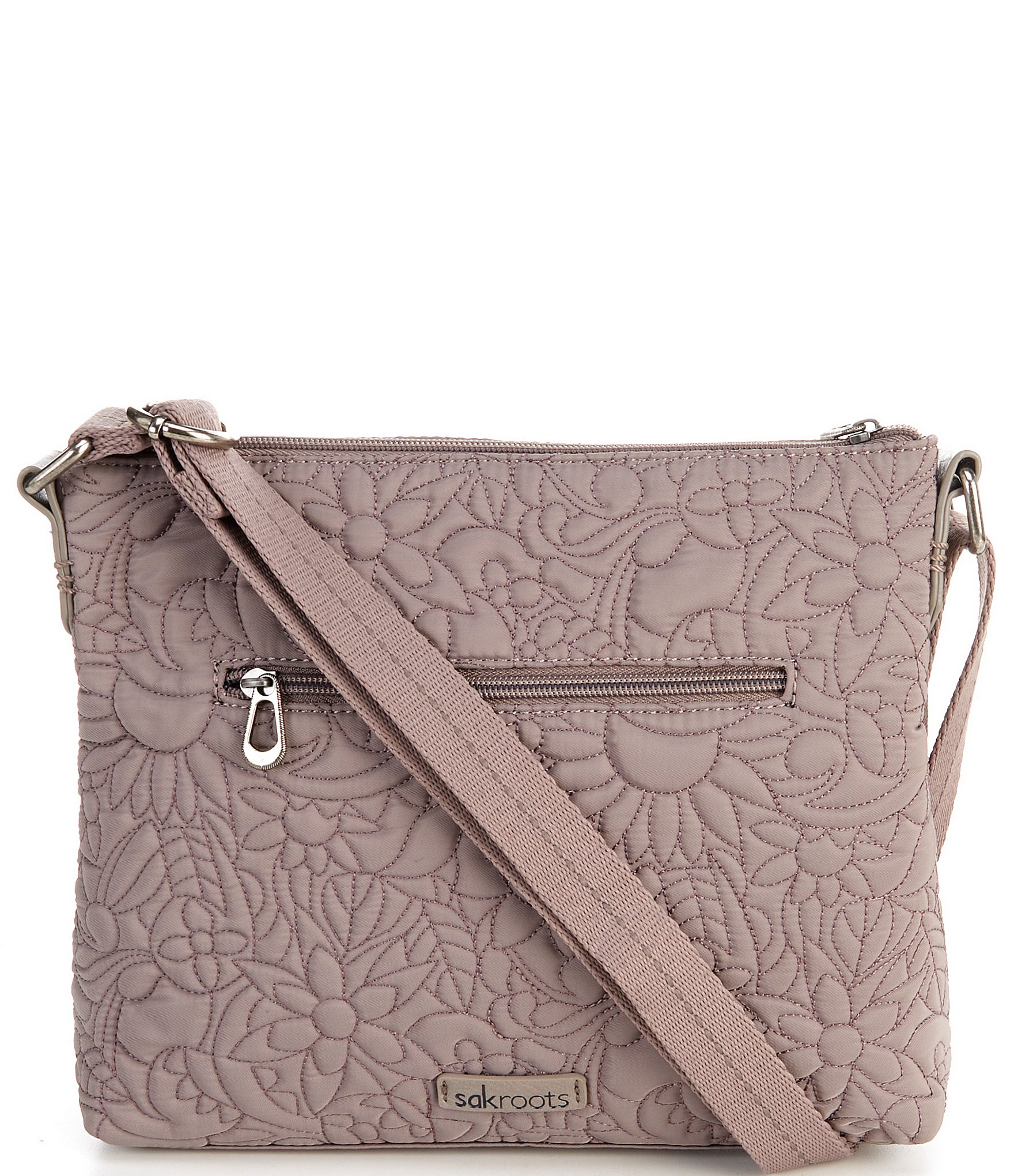 Sakroots Basic Zip Top Spirit Desert Quilted Crossbody Bag