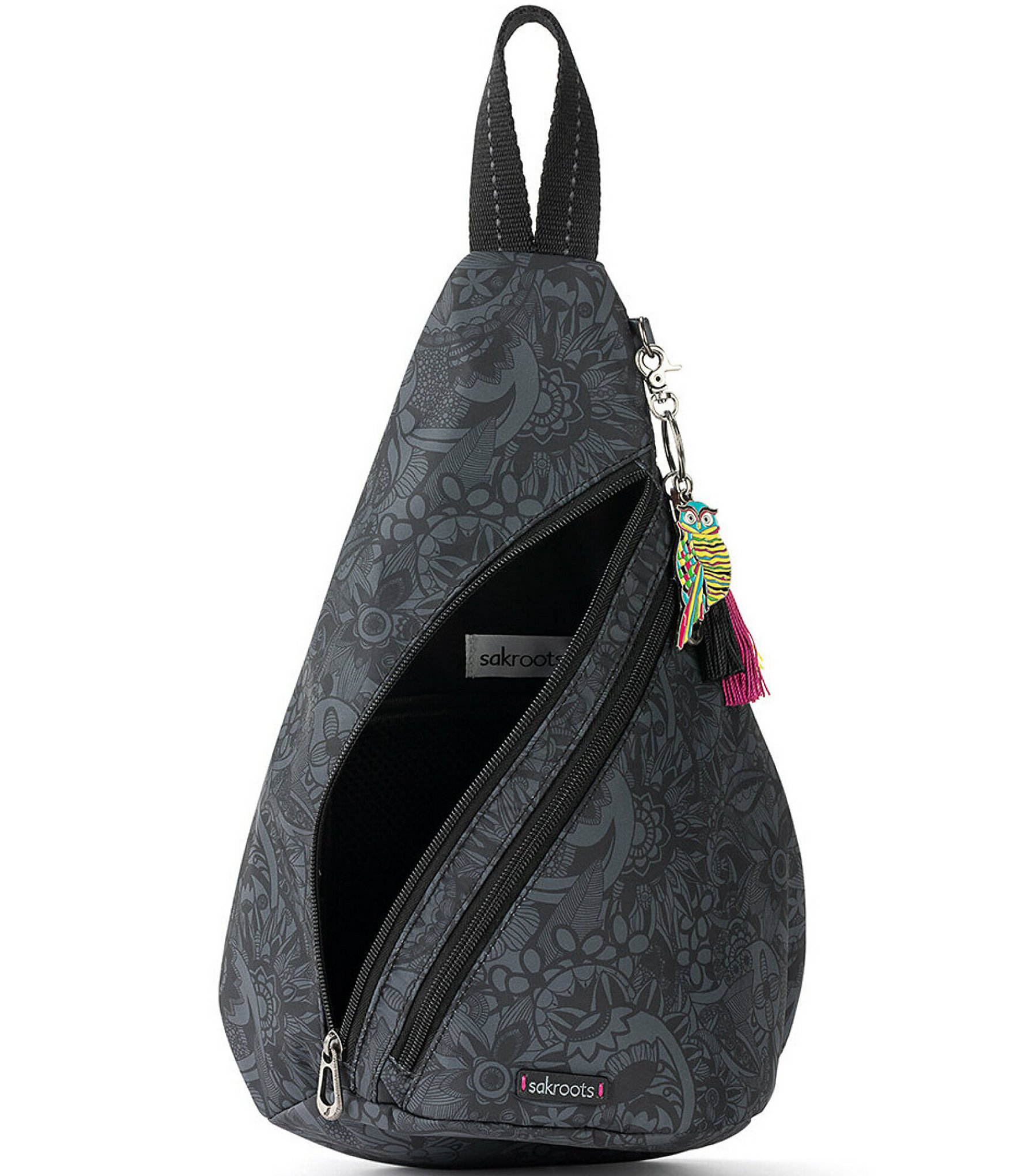 Sakroots On The Go Eco Twill Floral Sling Backpack