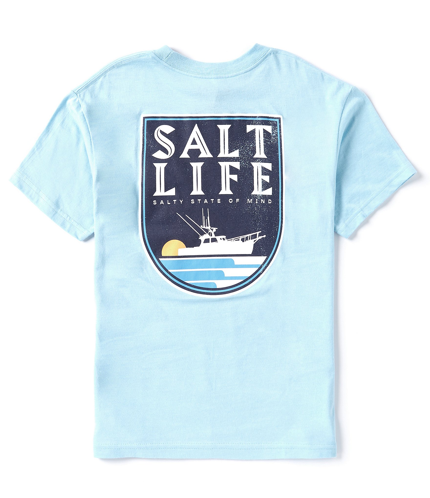 Salt Life Big Boys 8-20 Short Sleeve Dawn Departure Graphic T-Shirt