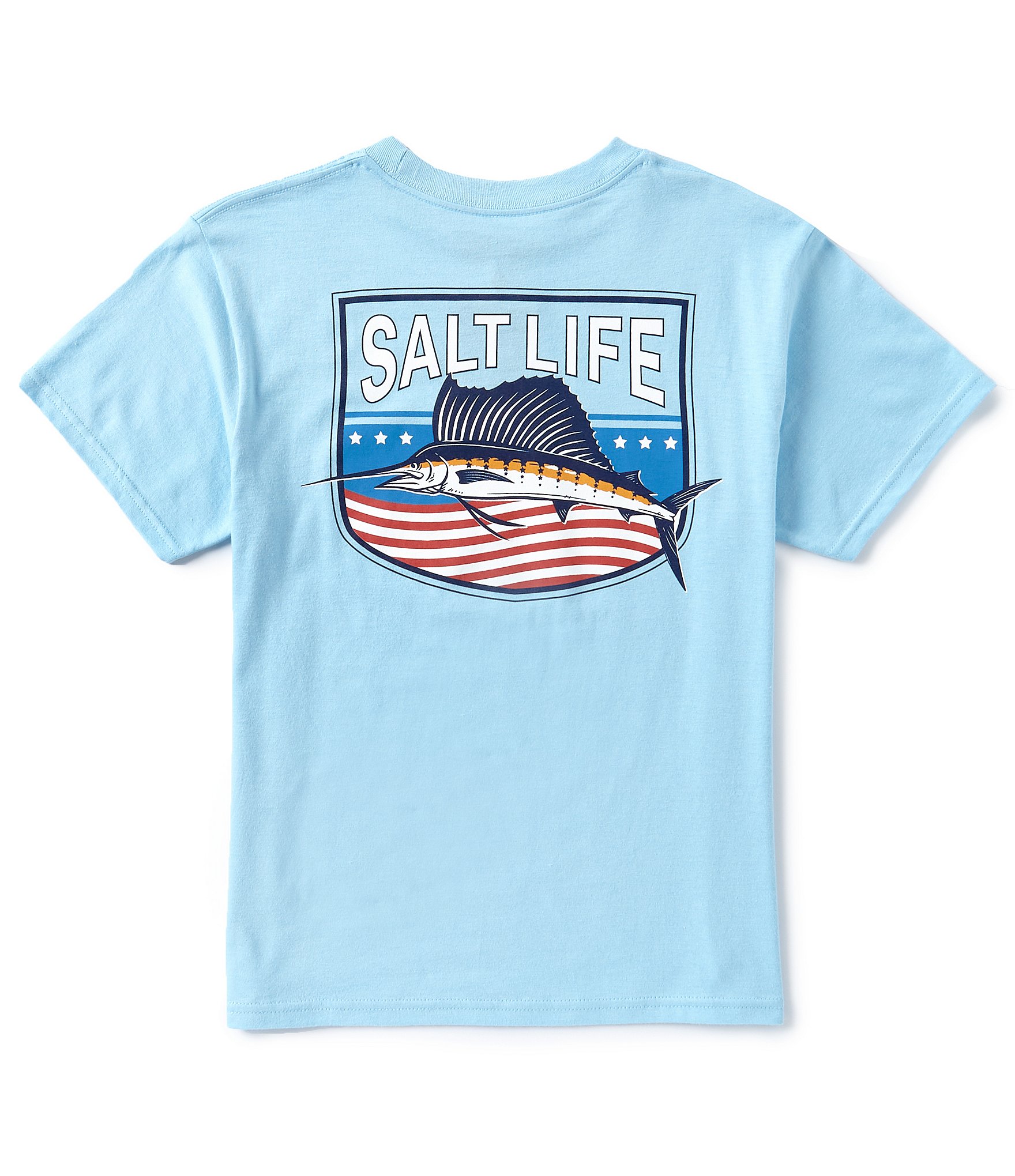 Salt Life Big Kids 6-16 Short-Sleeve Freedom Sail Graphic T-Shirt