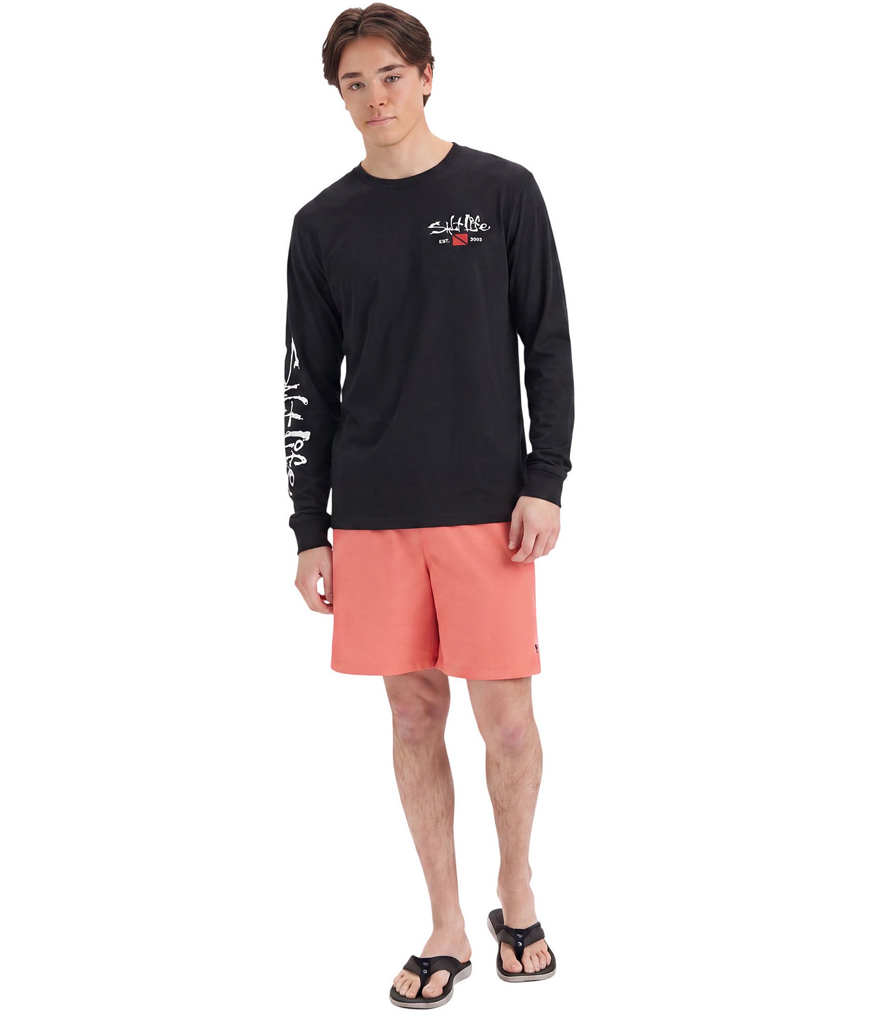 Salt Life Dive And Conquer Long Sleeve T-Shirt