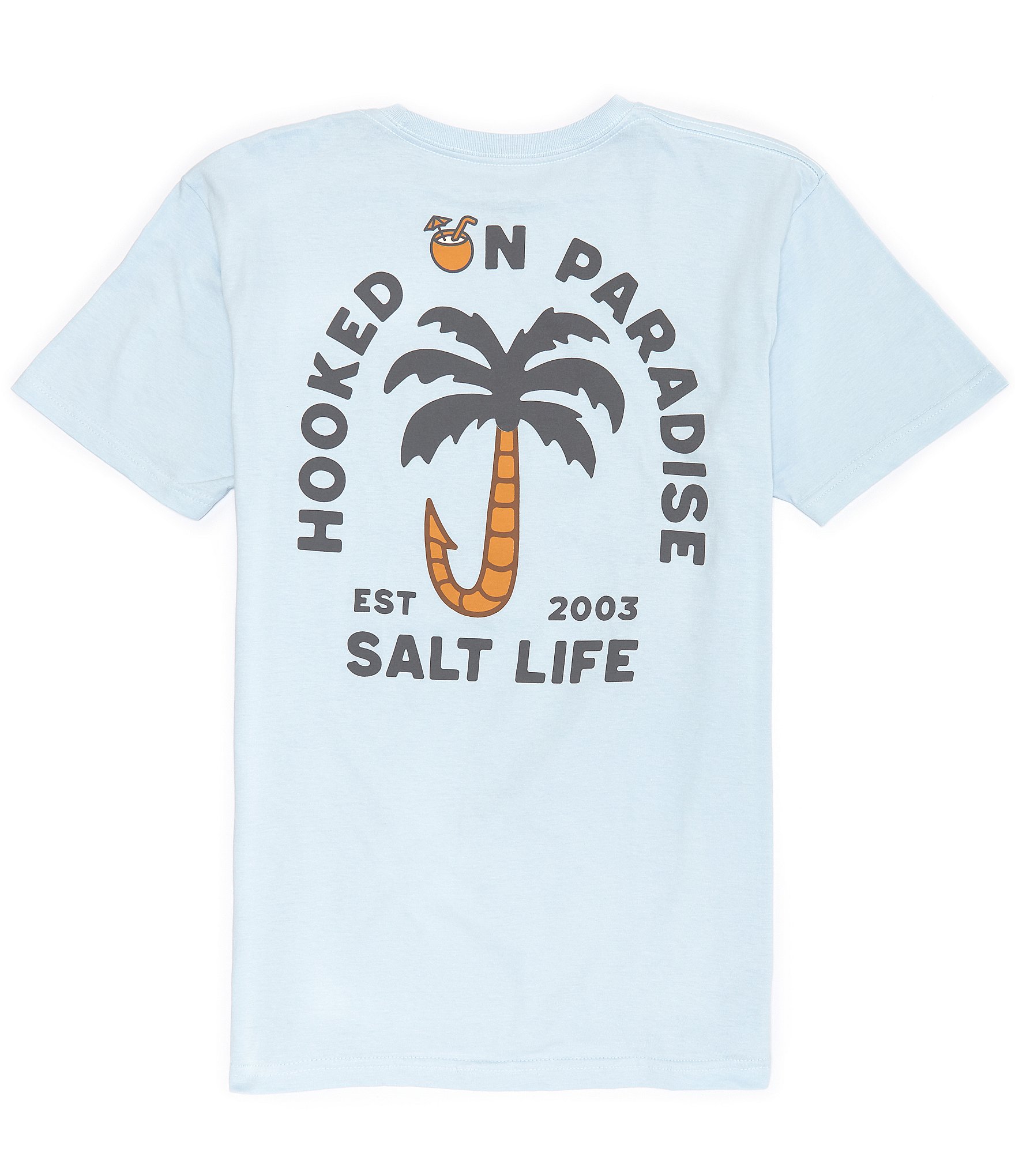 Salt Life Hooked On Paradise Short-Sleeve T-Shirt | Dillard's