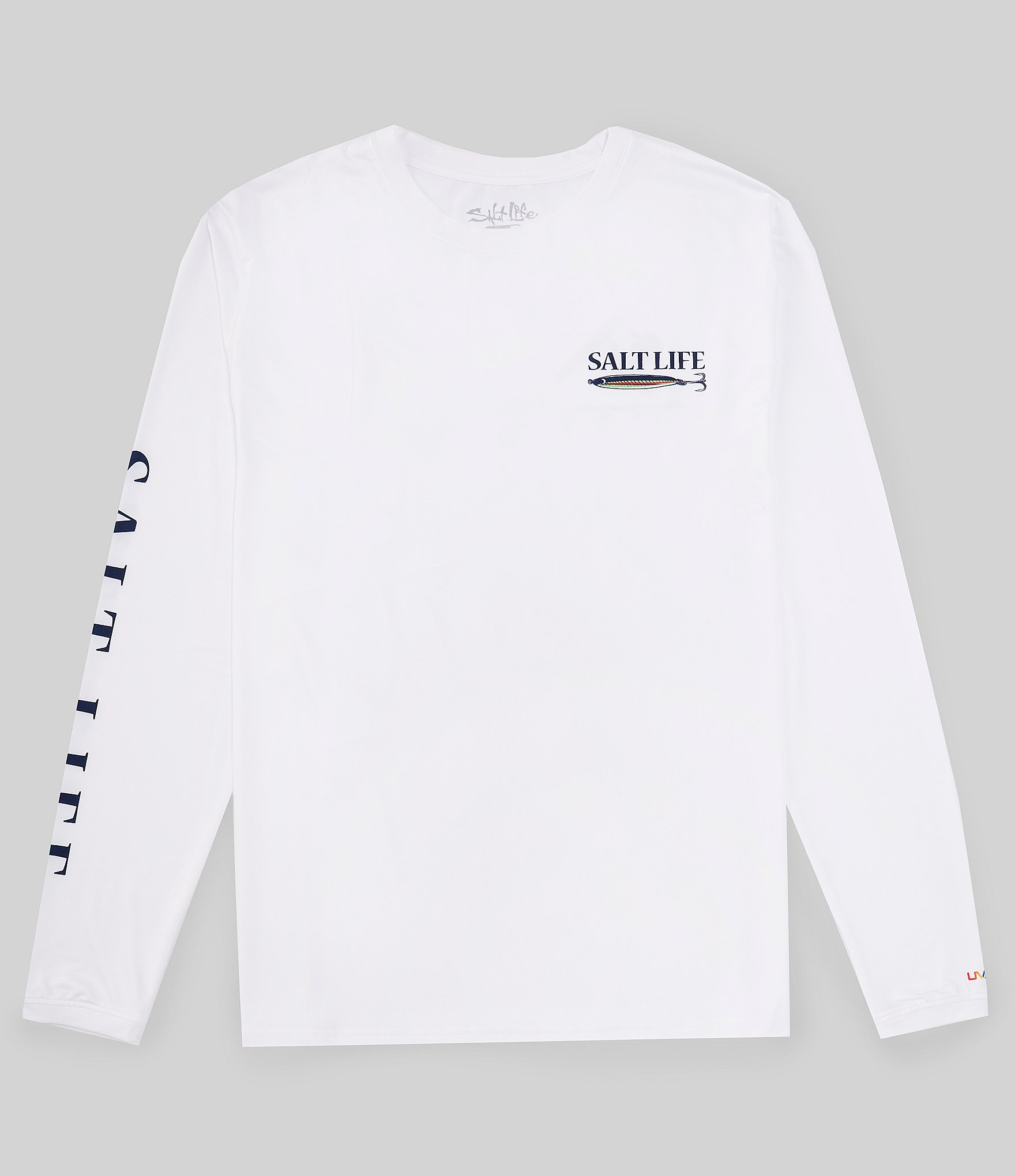 Salt Life Long Sleeve Lure Me In SLX Performance Graphic T-Shirt