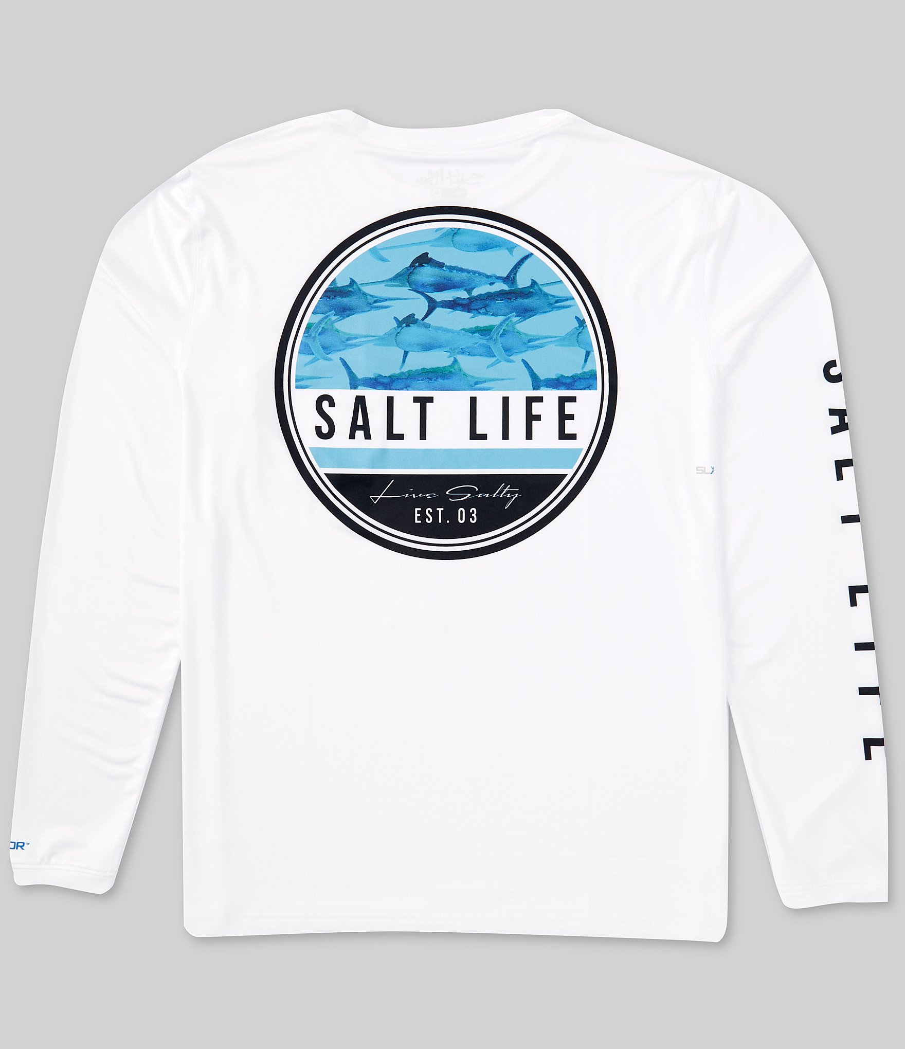 Salt Life Long Sleeve Marlin Retreat SLX Performance T-Shirt