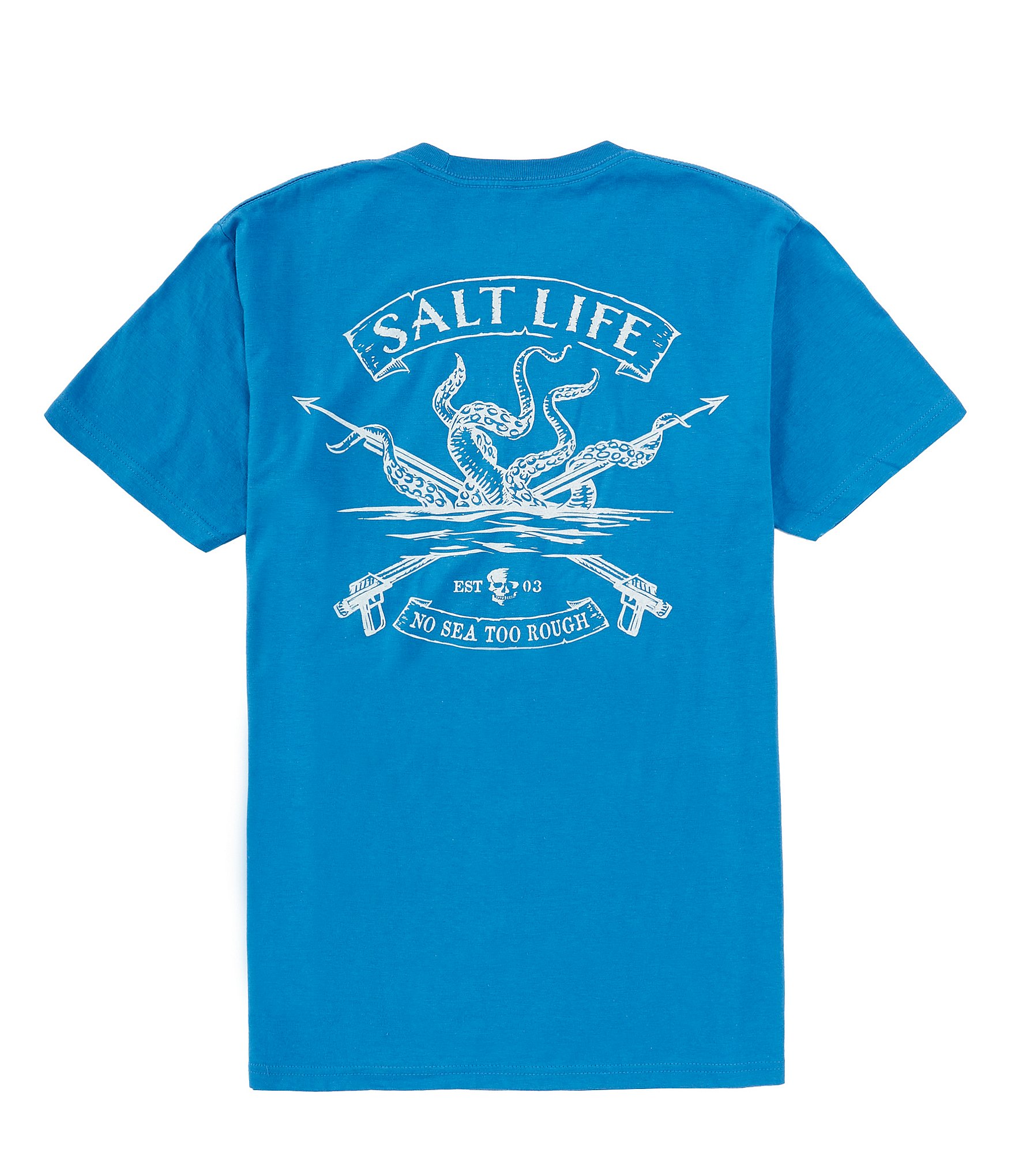 Salt Life Octo Spears Short Sleeve Jersey T-Shirt - XL