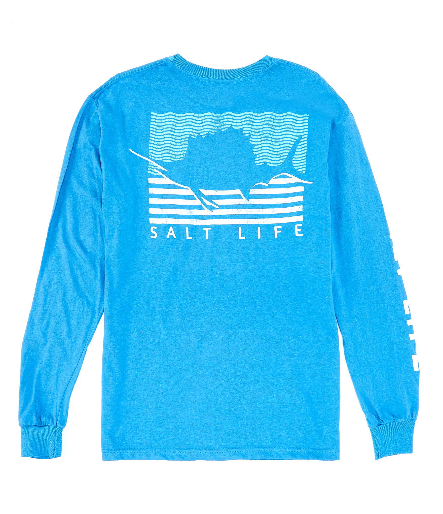 Salt Life Sailin' Flag Long-Sleeve Tee | Dillard's