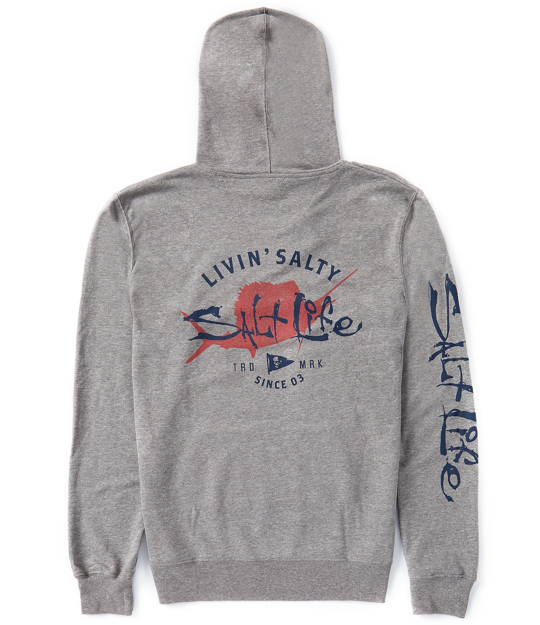 Salt Life Salty Sailing Long Sleeve French Terry Hoodie