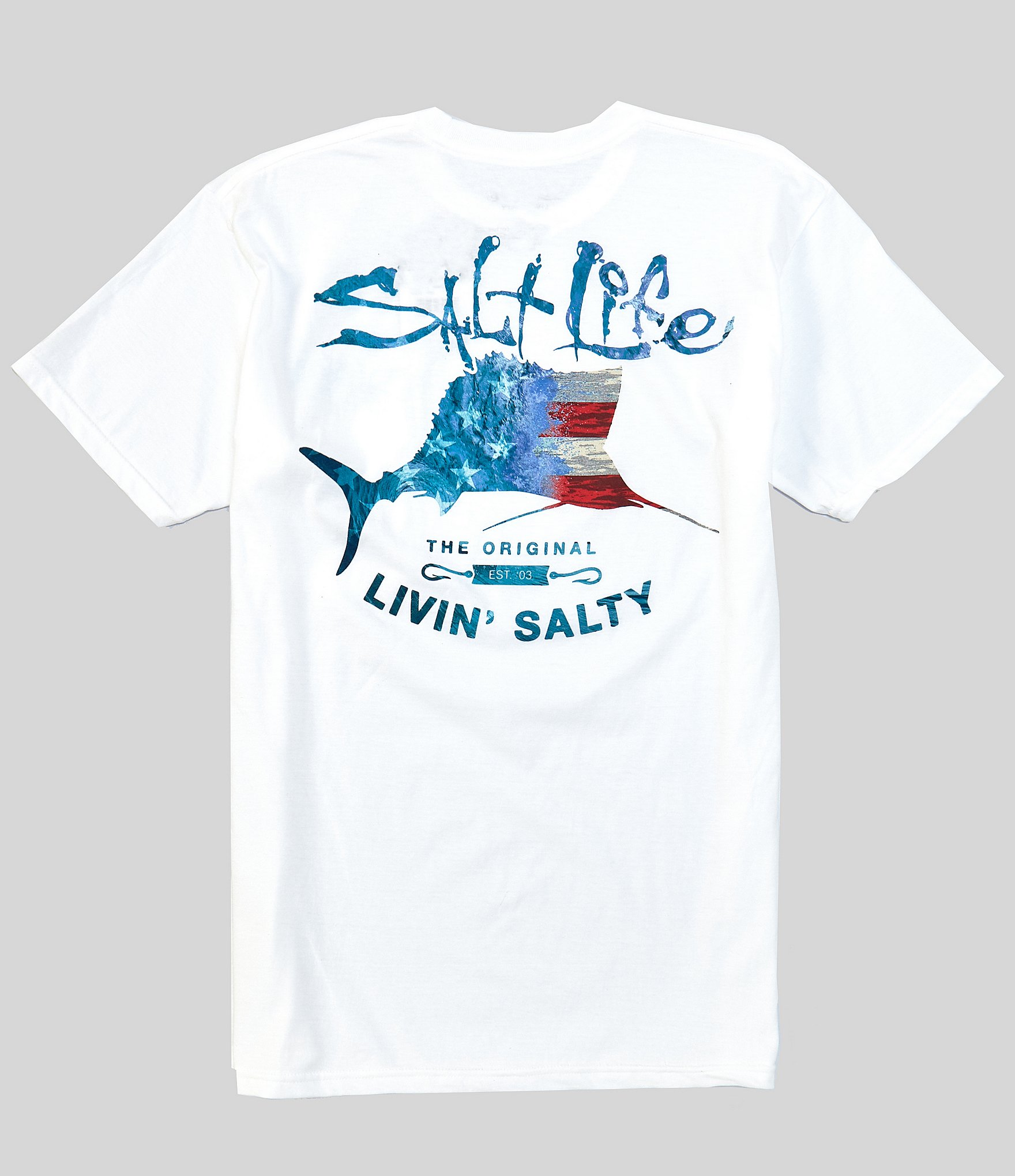 Salt Life Men's First Light Short Sleeve Classic Fit Shirt