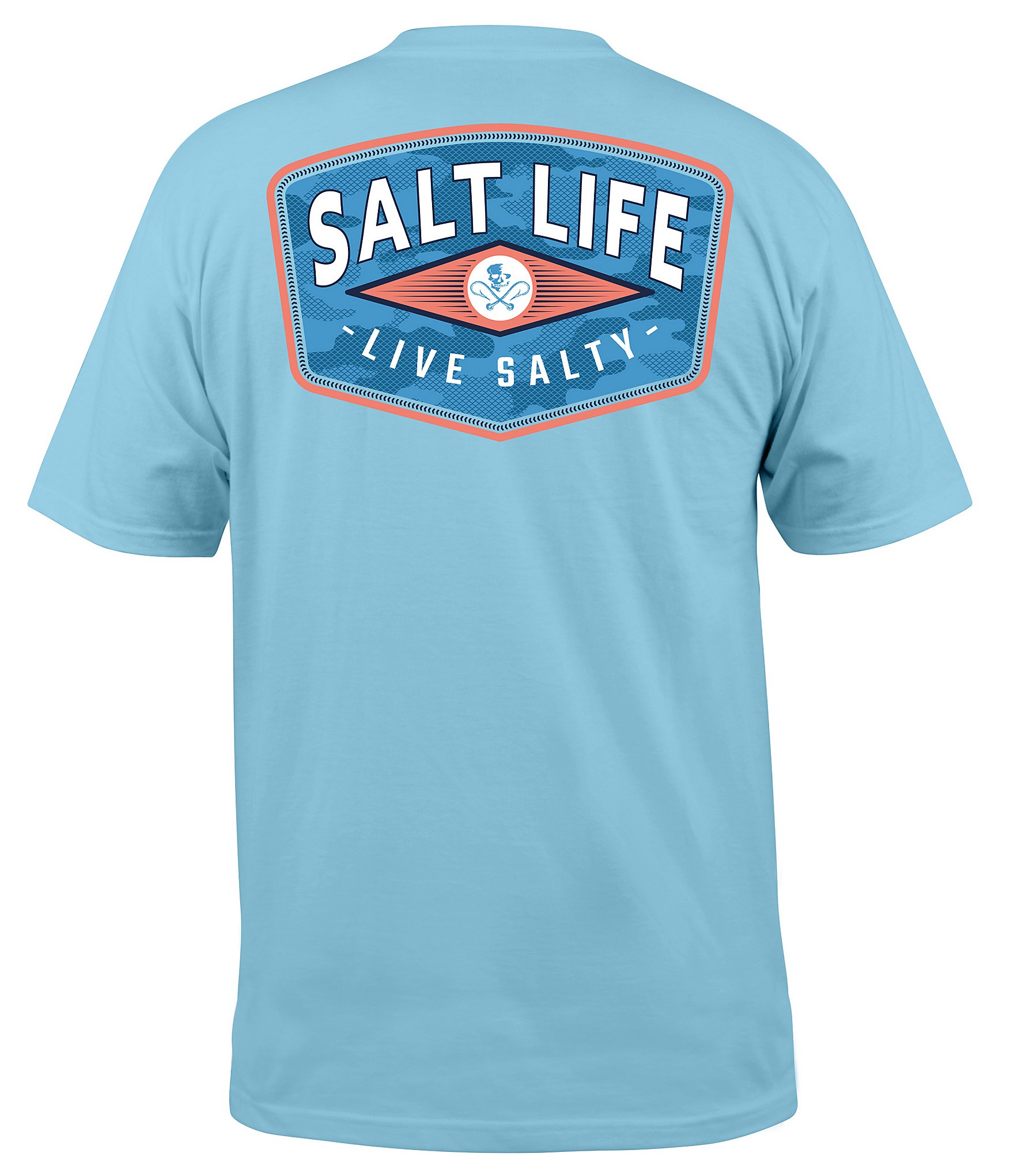 Salt Life Short Sleeve Concealed Badge Graphic T-Shirt | Dillard's