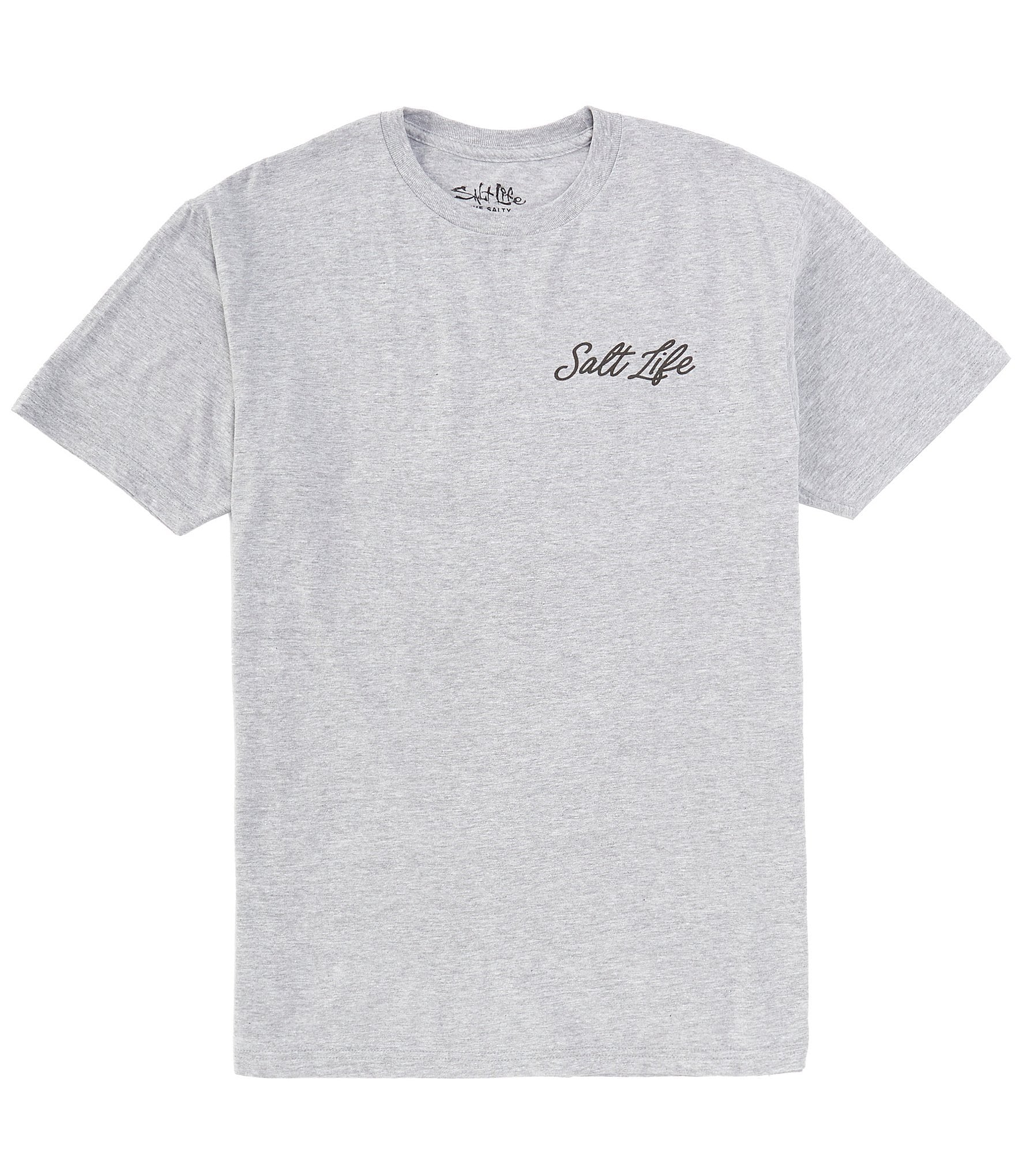 Salt Life Short Sleeve Gone Fishing Heathered Graphic T-Shirt