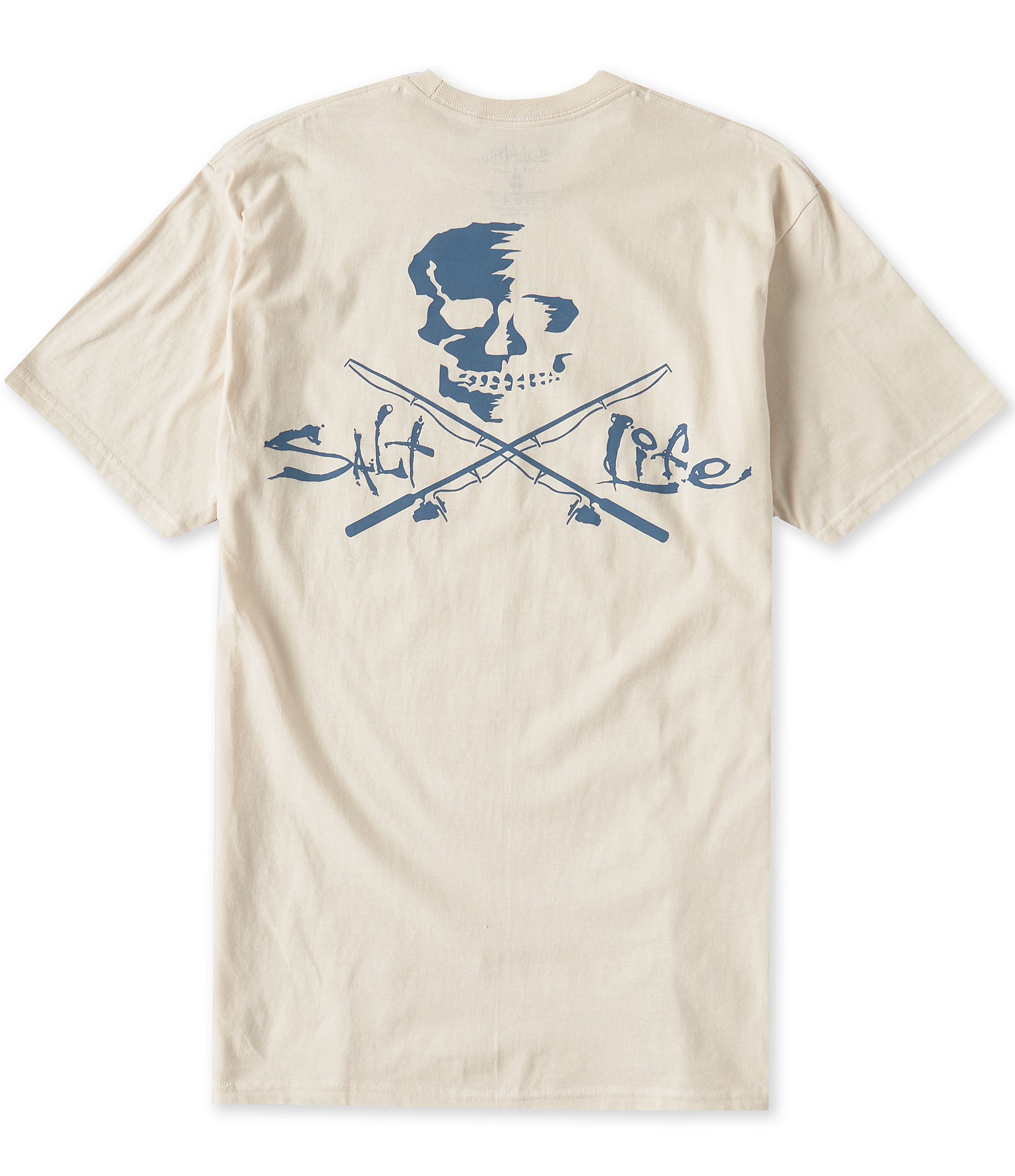 Salt Life Boys' Skull and Hooks Youth Long Sleeve Classic Fit Shirt