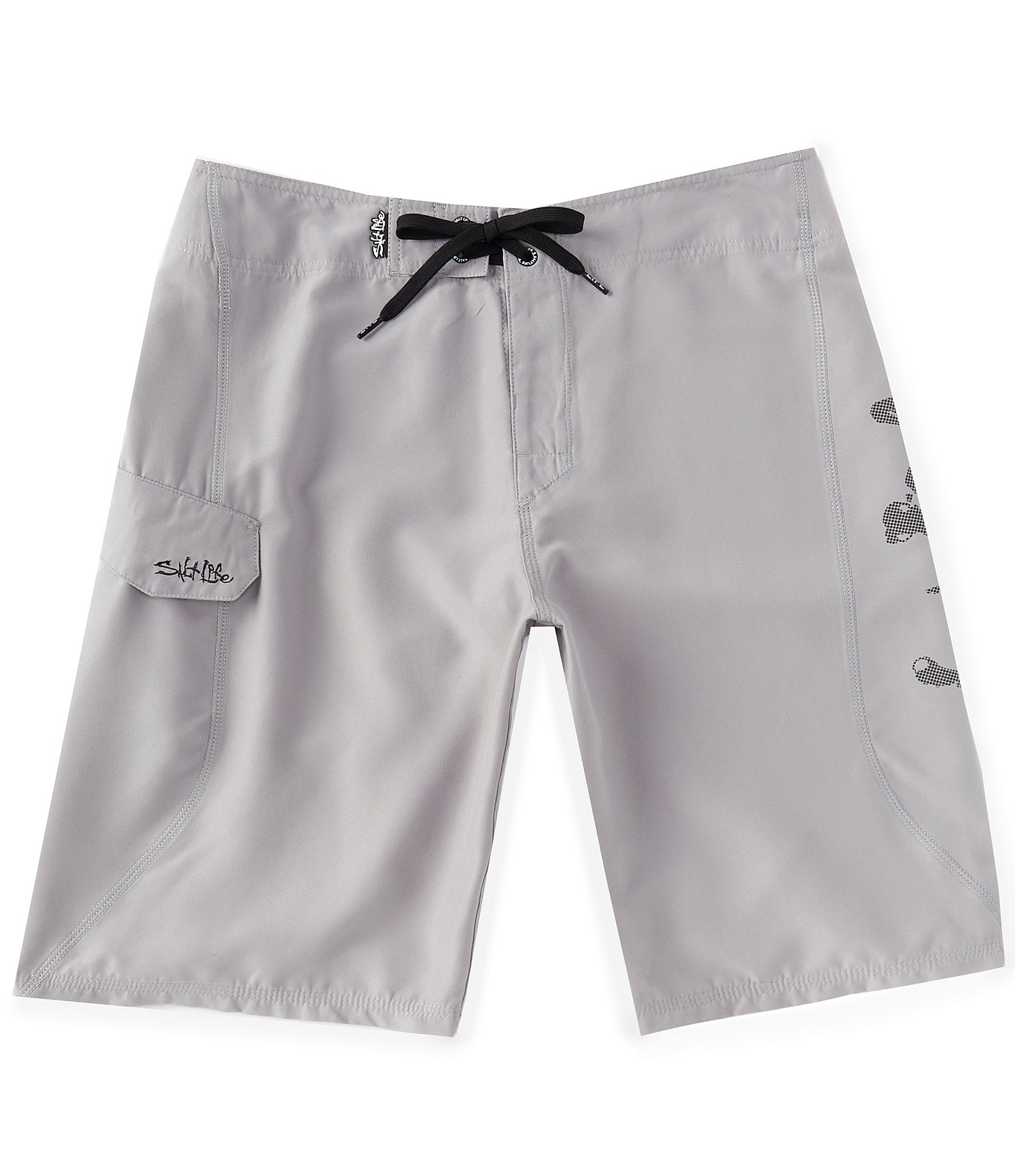 Salt Life Stealth Bomberz 22#double; Outseam Board Shorts