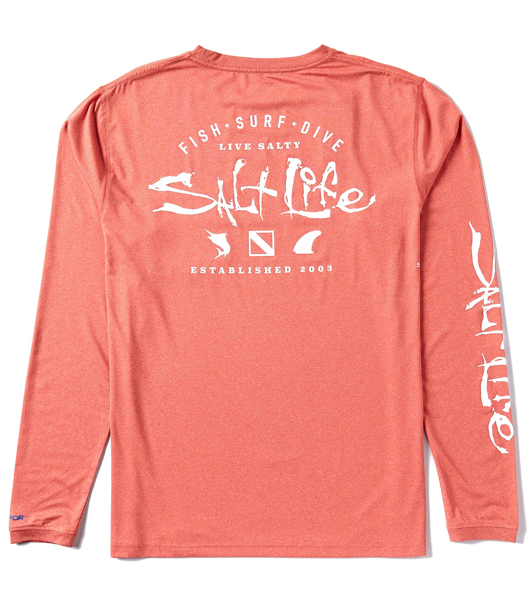 Salt Life Waterman's Trifecta Graphic Long Sleeve UV T-Shirt