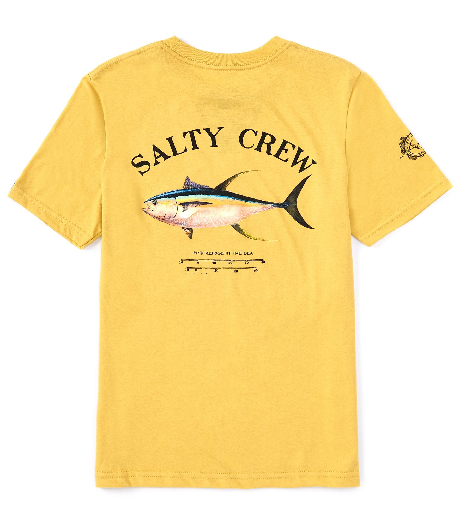 Salty Crew Big Boys 8-20 Short Sleeve Ahi Mount Graphic T-Shirt