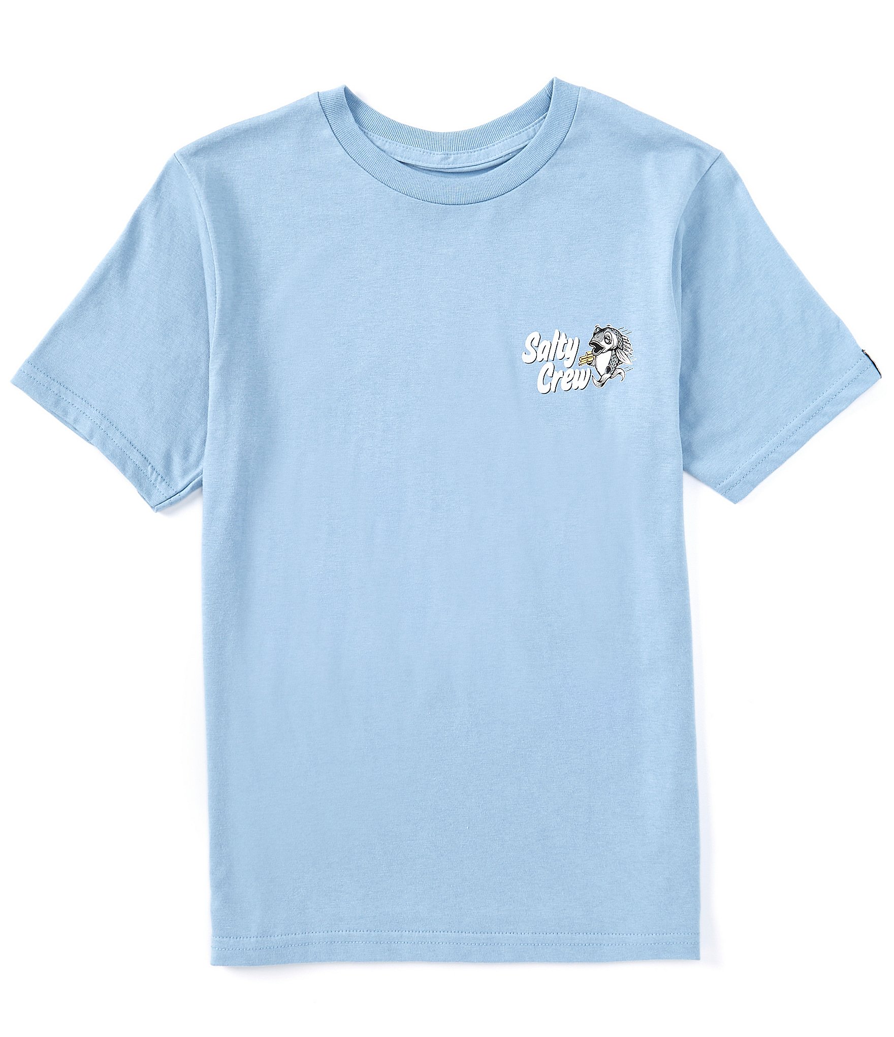 Salty Crew Big Boys 8-20 Short Sleeve Fish & Chips T-Shirt