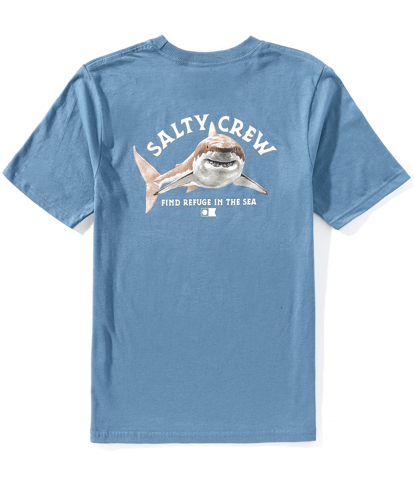 Salty Crew Big Boys Short Sleeve Lurking Graphic T-Shirt