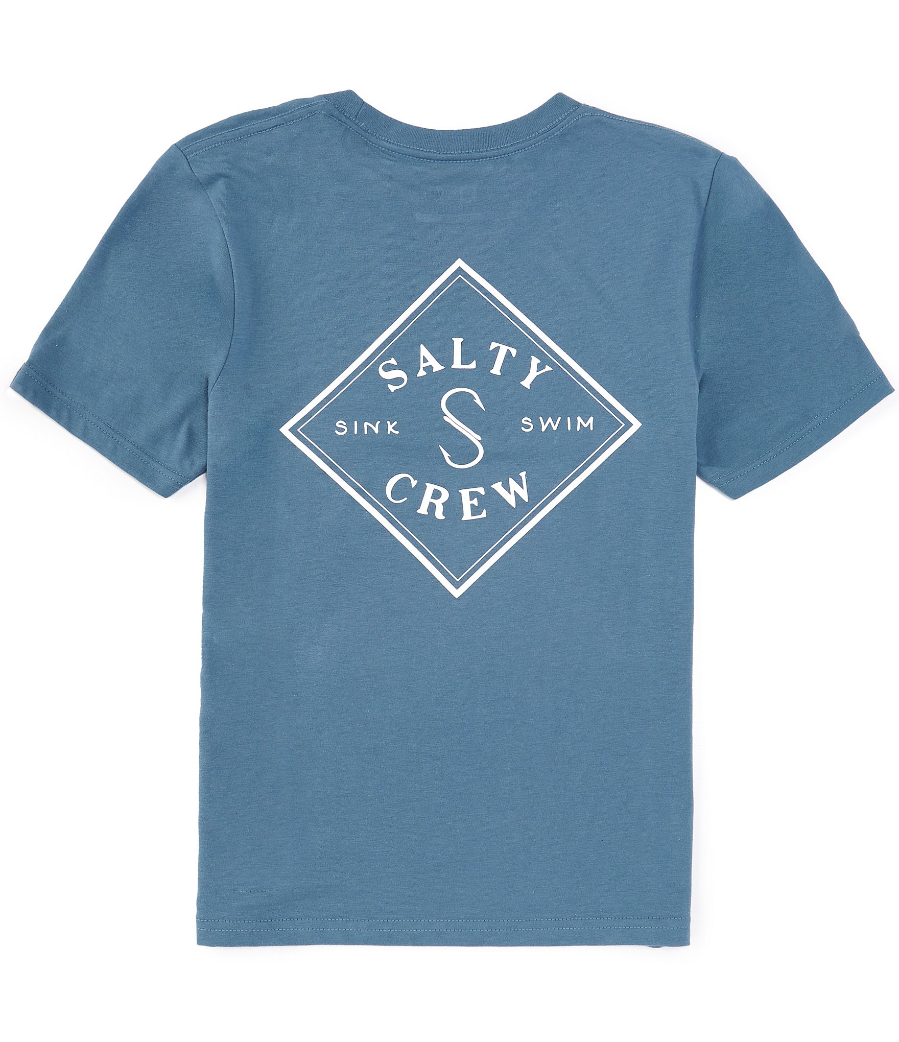 Salty Crew Big Boys 8-20 Short Sleeve Tippet T-Shirt