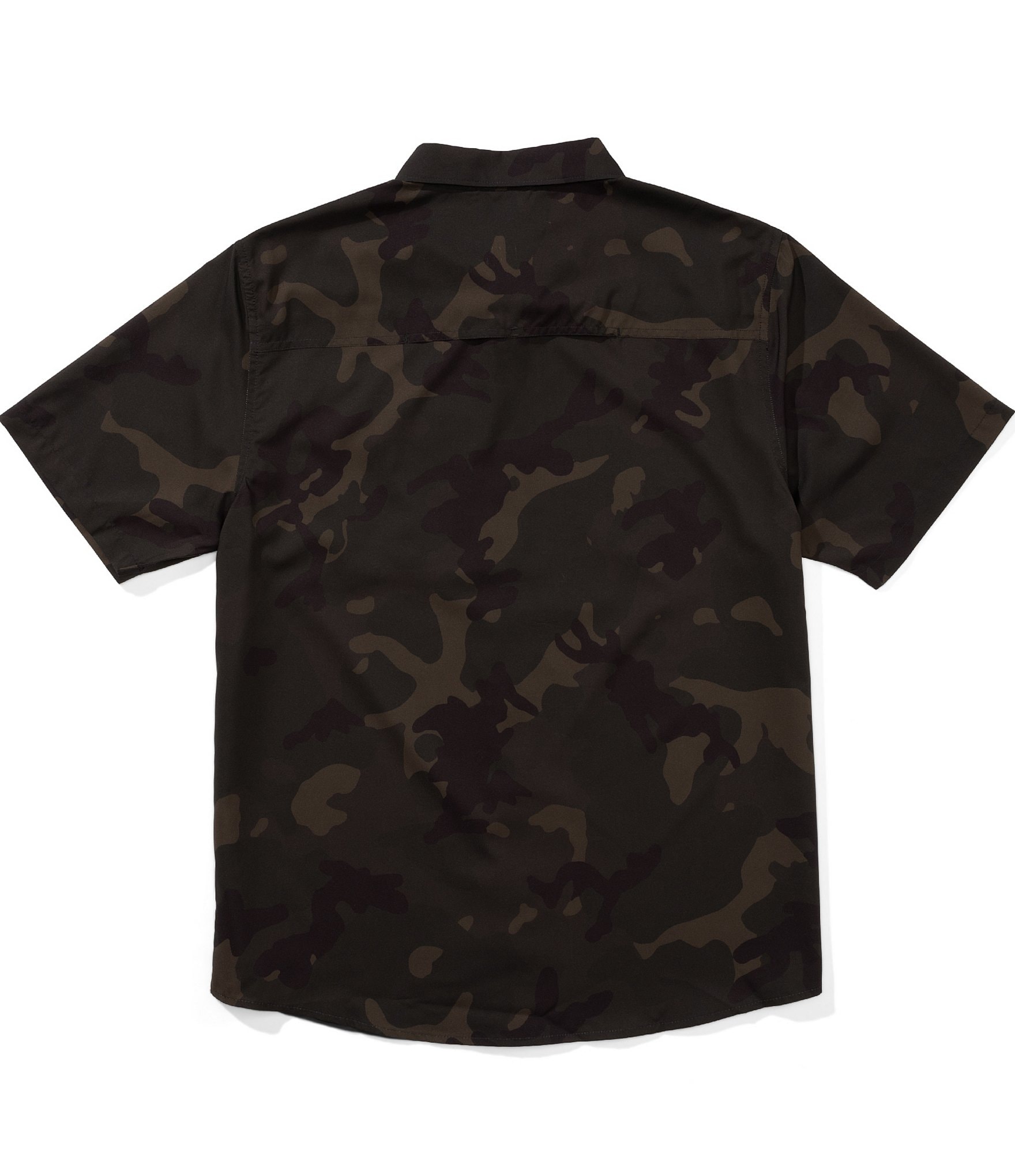 Salty Crew Flagship Short Sleeve Printed Technical Woven Shirt
