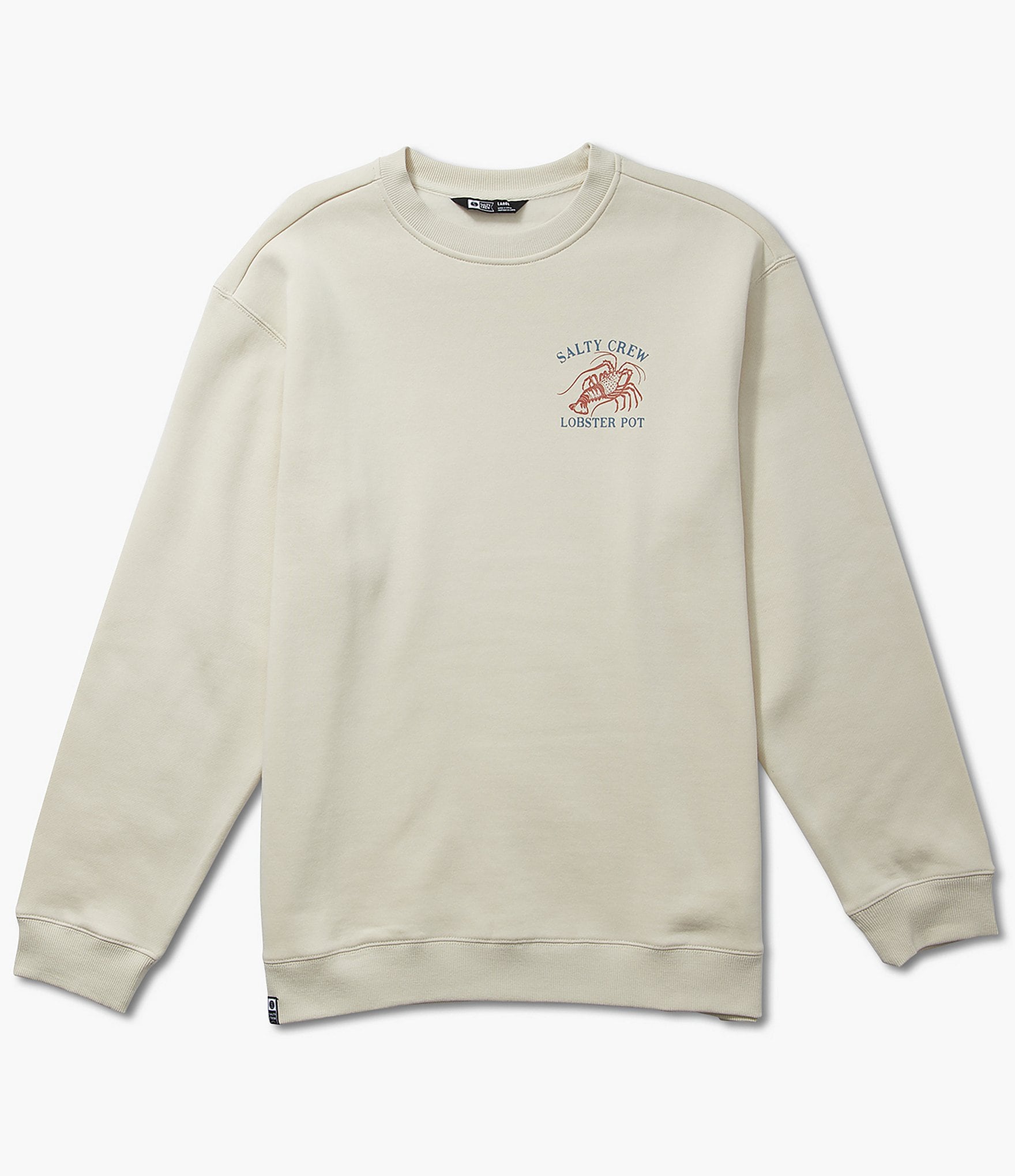 Salty Crew Long Sleeve Lobster Pot Fleece Sweatshirt