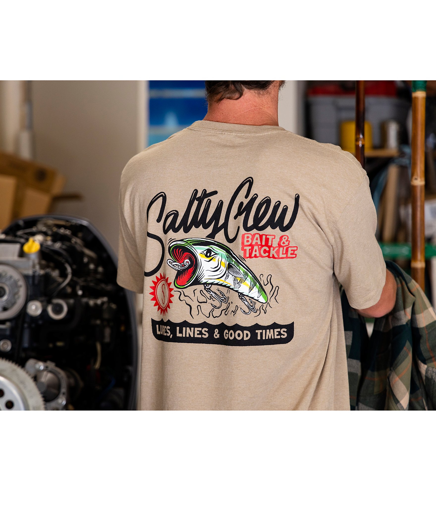 Salty Crew Short Sleeve Castoff T-Shirt