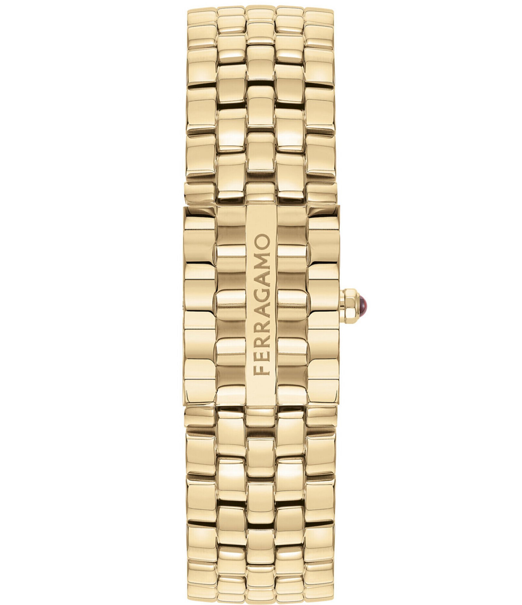 Salvatore Ferragamo Women's Secret Quartz Analog Gold Tone Stainless Steel Bracelet Watch