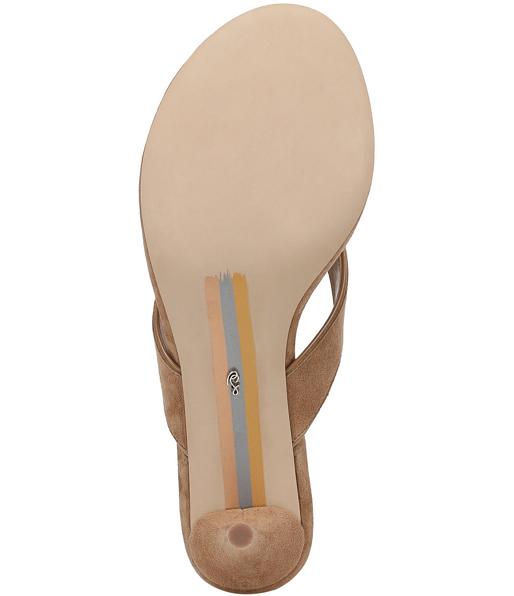 Sam Edelman Amie Suede Kitten Heel Thong Sandals