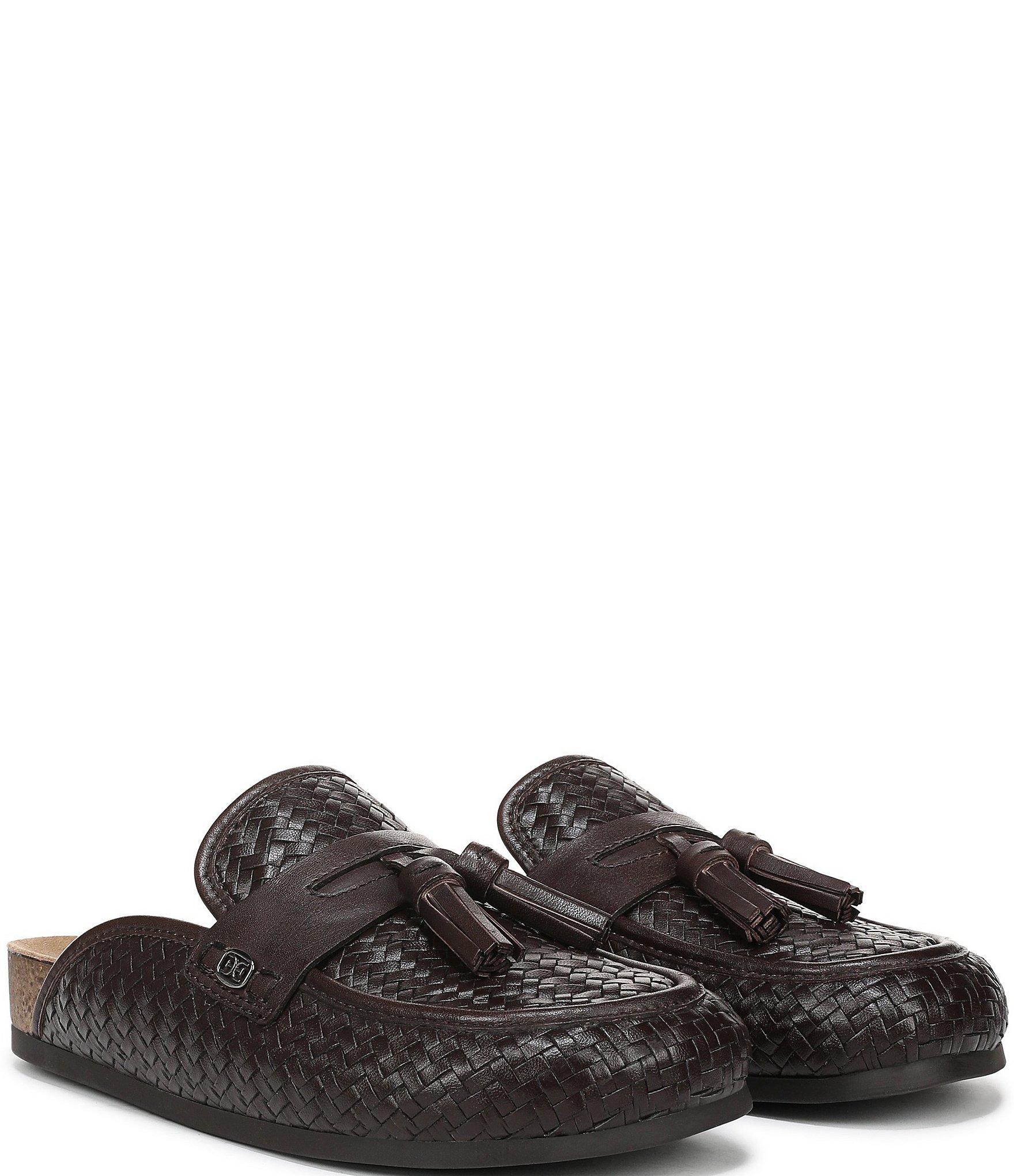 Sam Edelman Astrid Woven Tassel Detail Mules