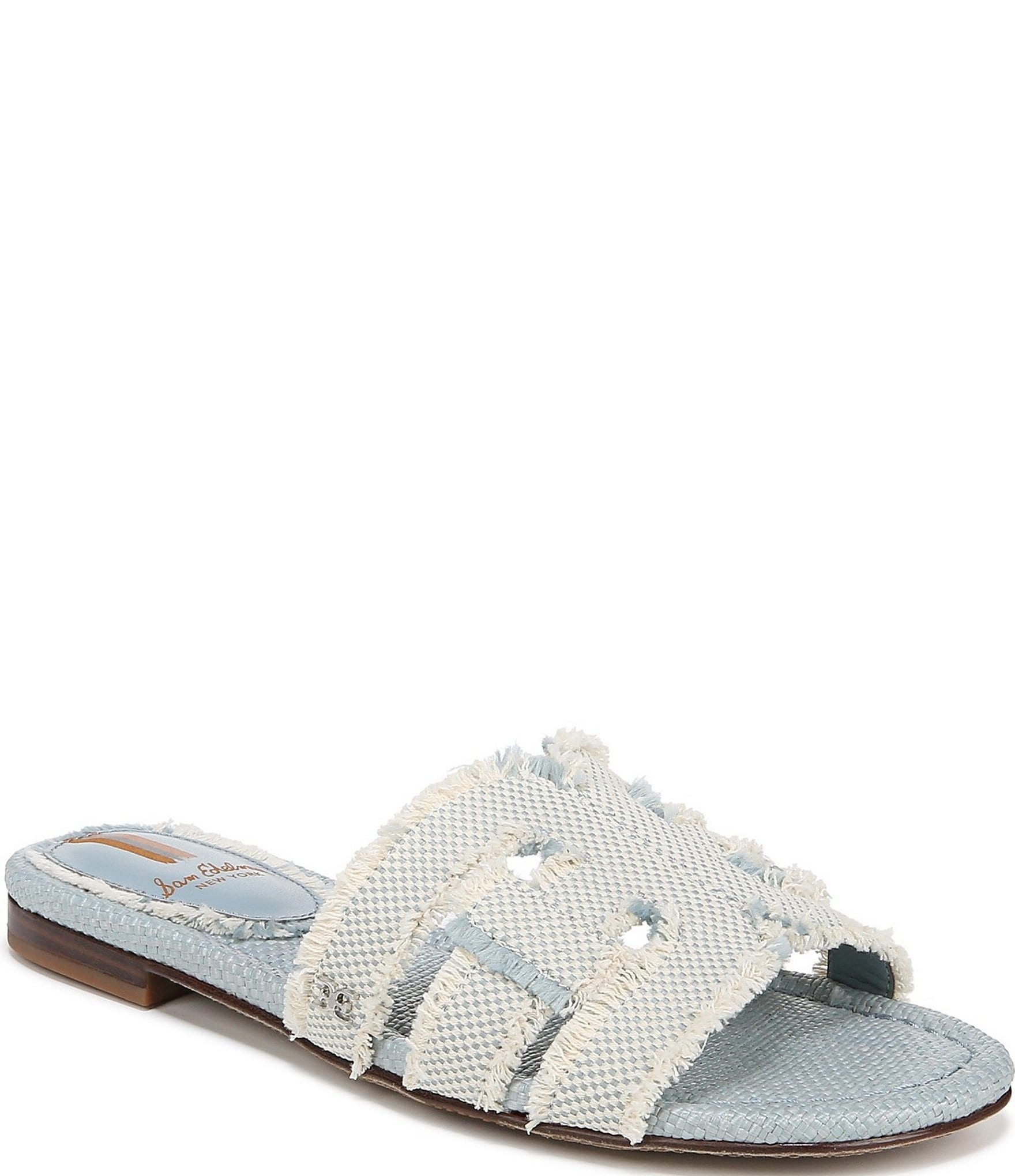 Sam edelman bay slide on sale white