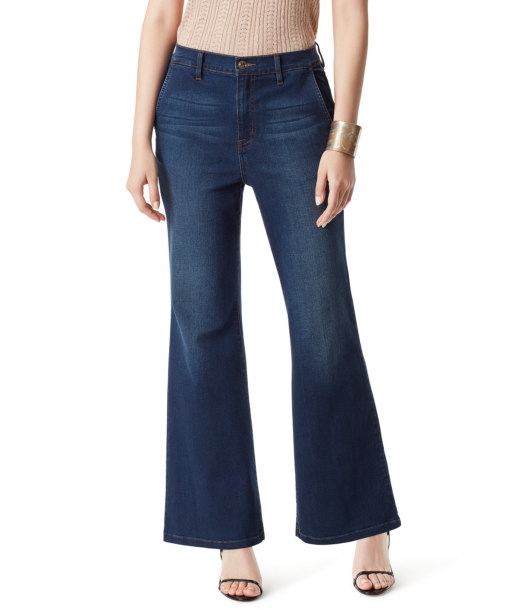 Joe's Jeans Molly High Rise Flare Leg Denim Jeans