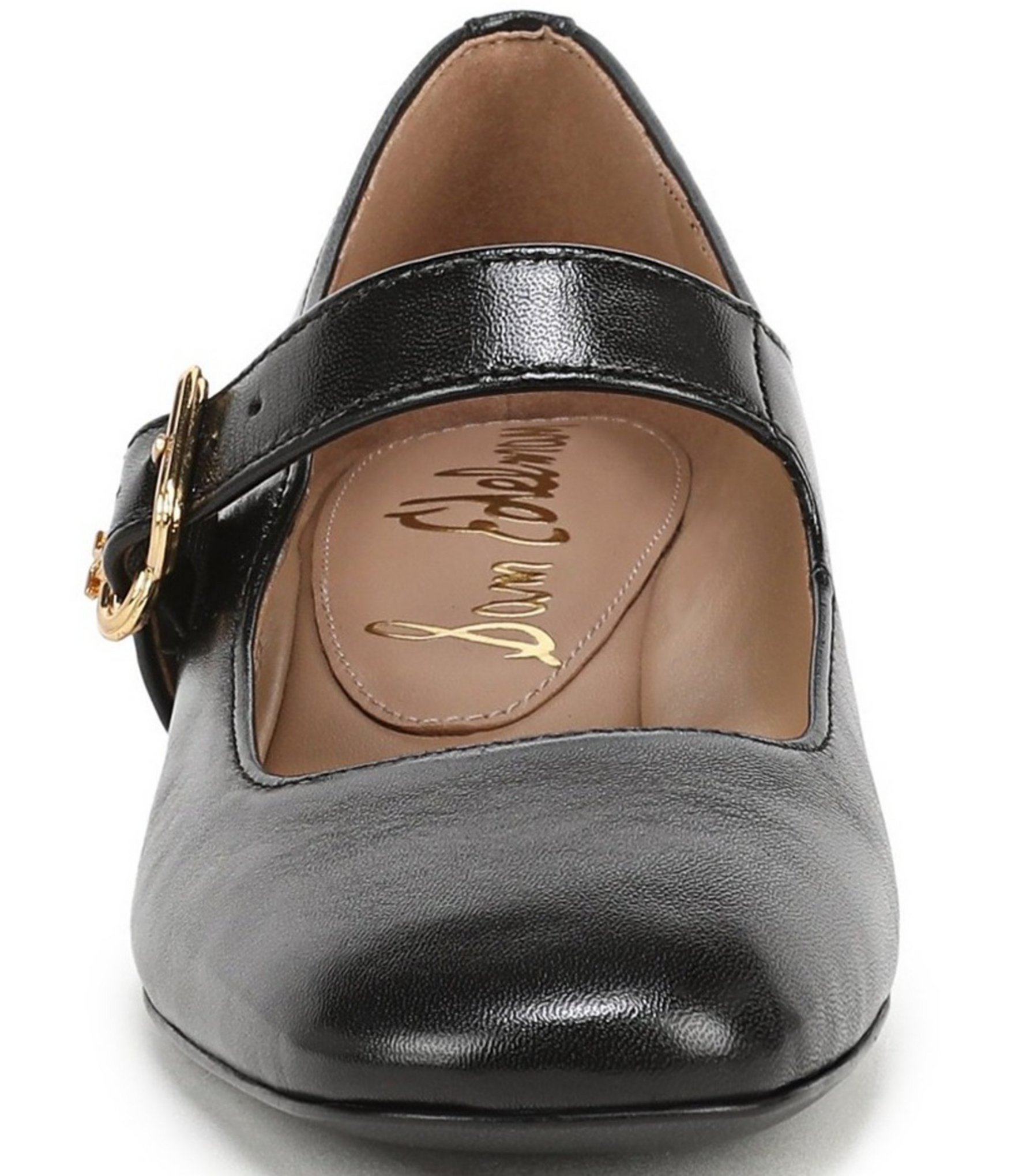 Sam Edelman Betsey Leather Square Toe Mary Jane Pumps