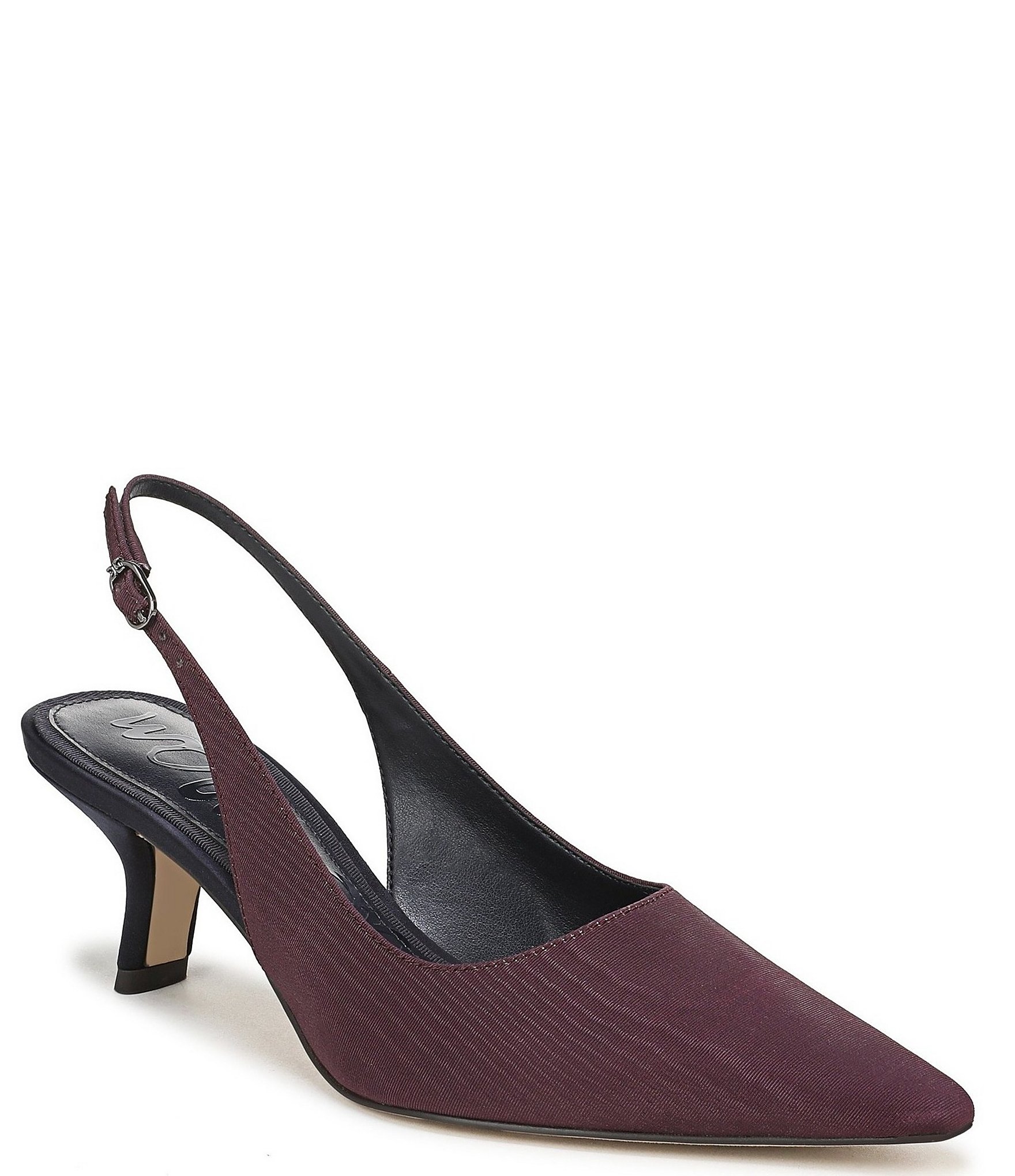 Sam Edelman Bianka Color Block Pointed Toe Slingback Pumps