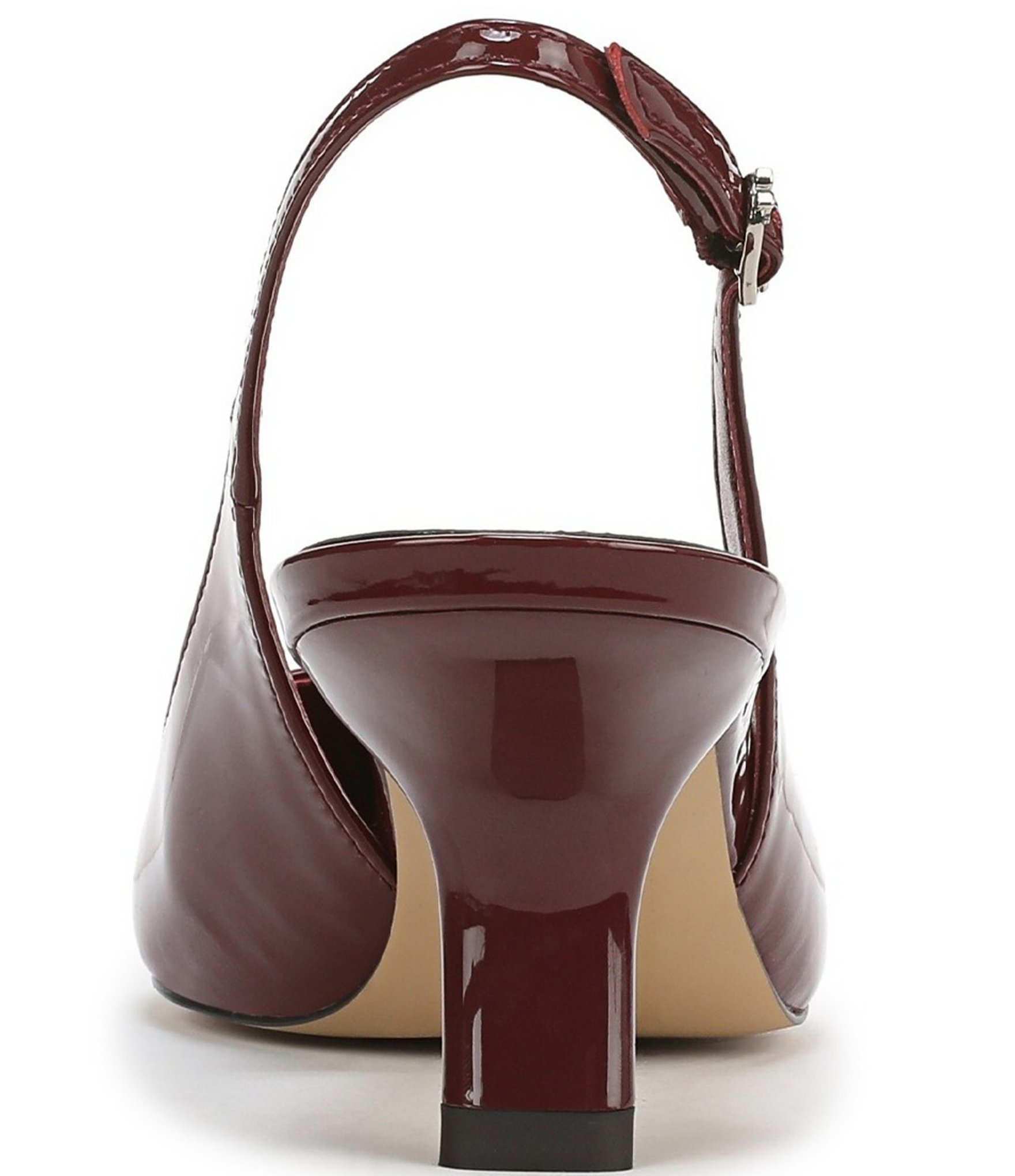 Sam Edelman Bianka Patent Leather Pointed Toe Slingback Pumps