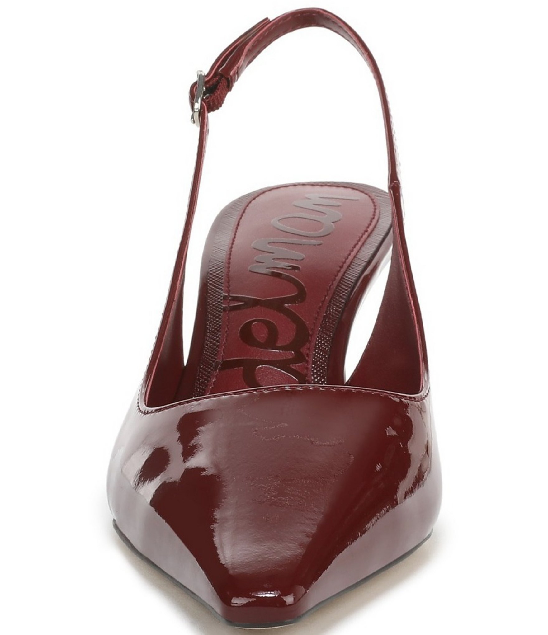 Sam Edelman Bianka Patent Leather Pointed Toe Slingback Pumps