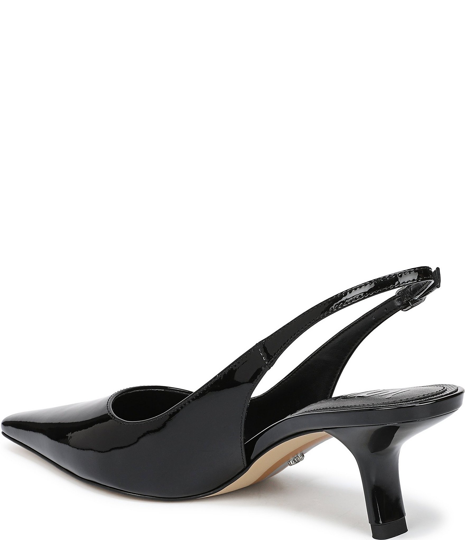 Sam Edelman Bianka Patent Leather Pointed Toe Slingback Pumps
