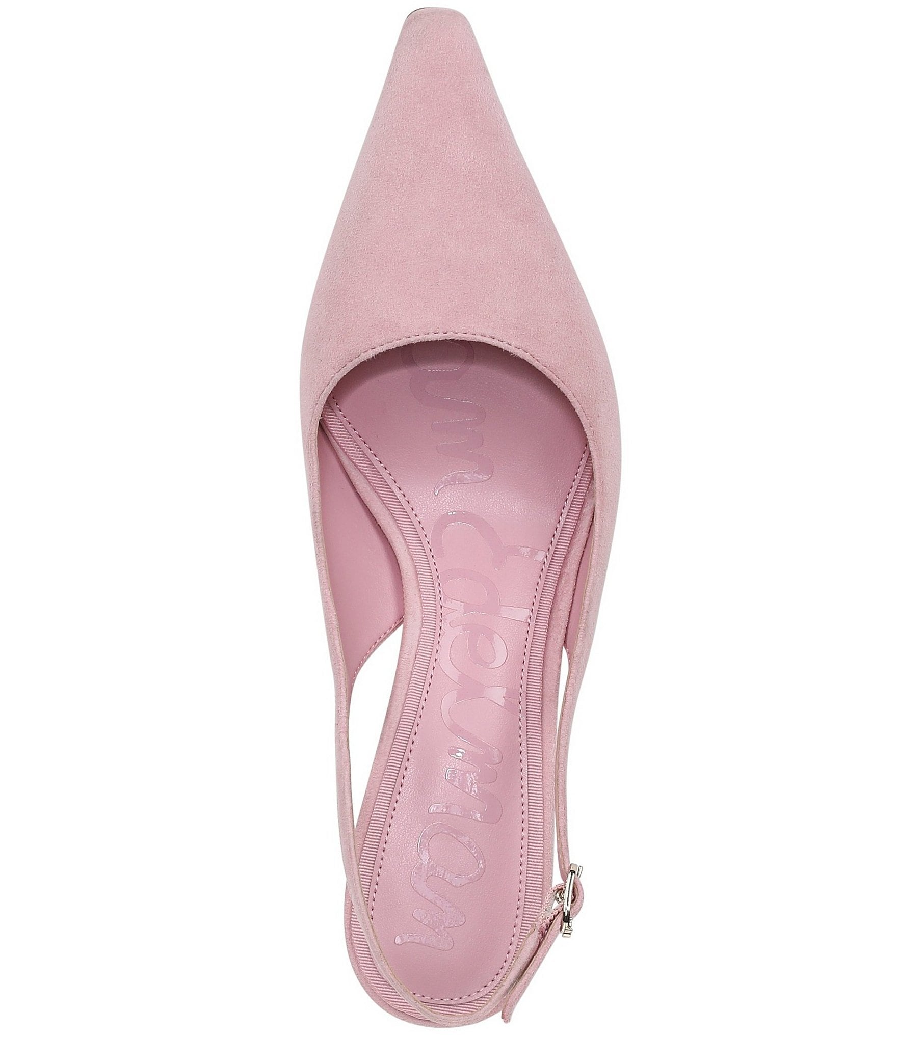 Sam Edelman Bianka Suede Pointed Toe Slingback Pumps