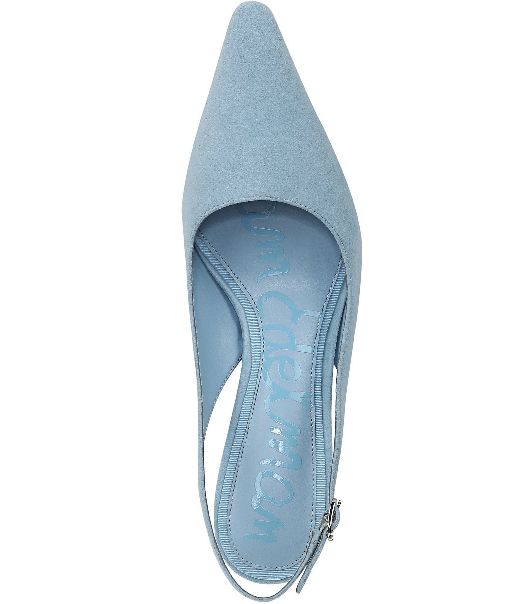 Sam Edelman Bianka Suede Pointed Toe Slingback Pumps