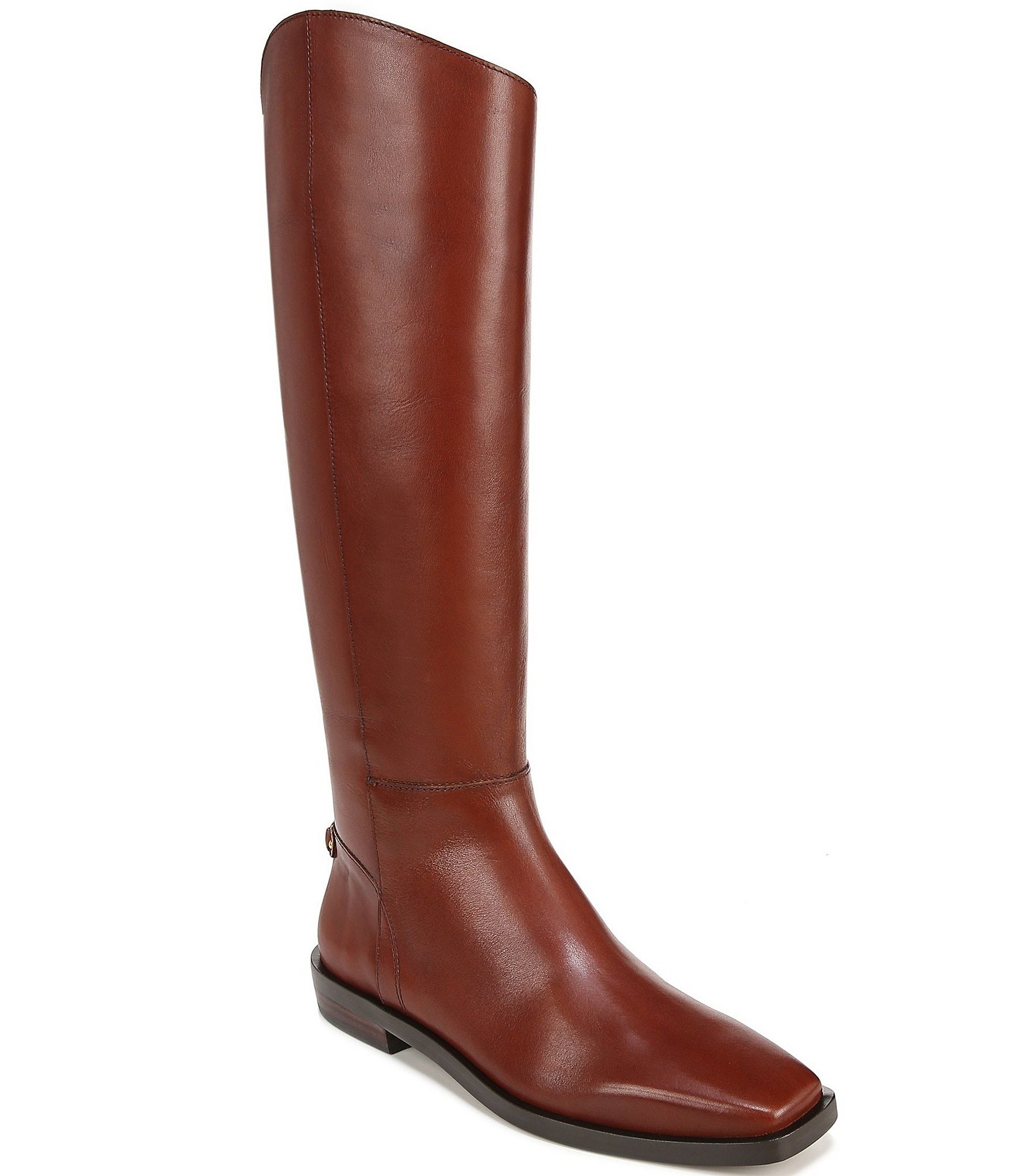 Sam Edelman Cesar Wide Calf Leather Tall Riding Boots | Dillard's