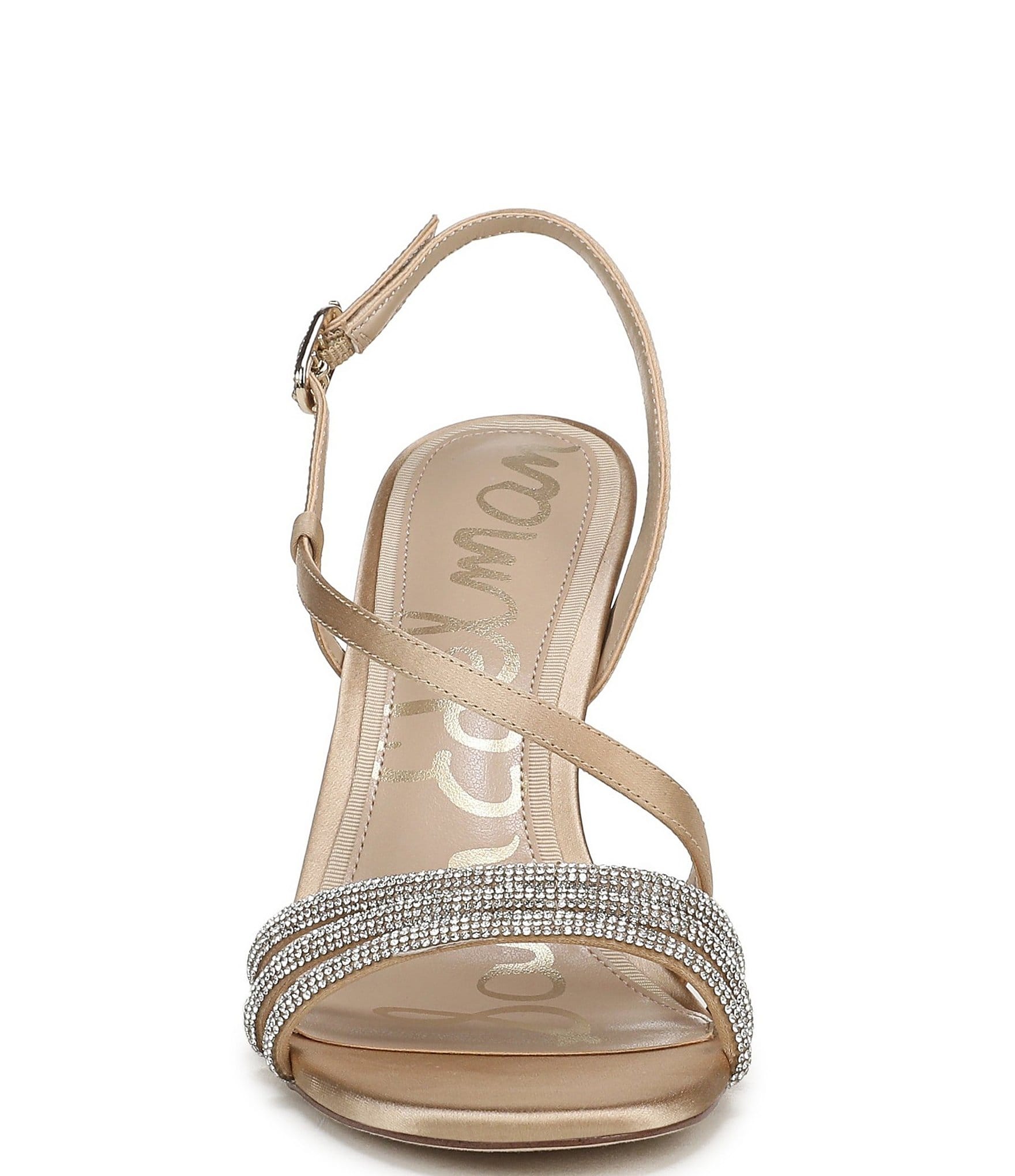 Sam Edelman Charli Glam Satin Dress Sandals