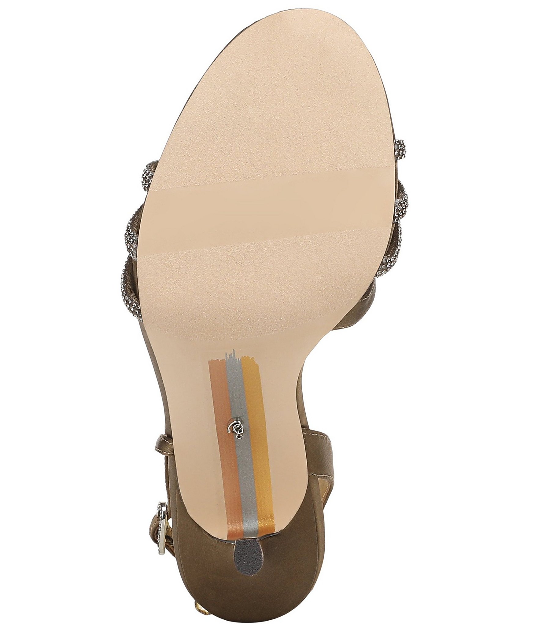 Sam Edelman Charli Glam Satin Dress Sandals