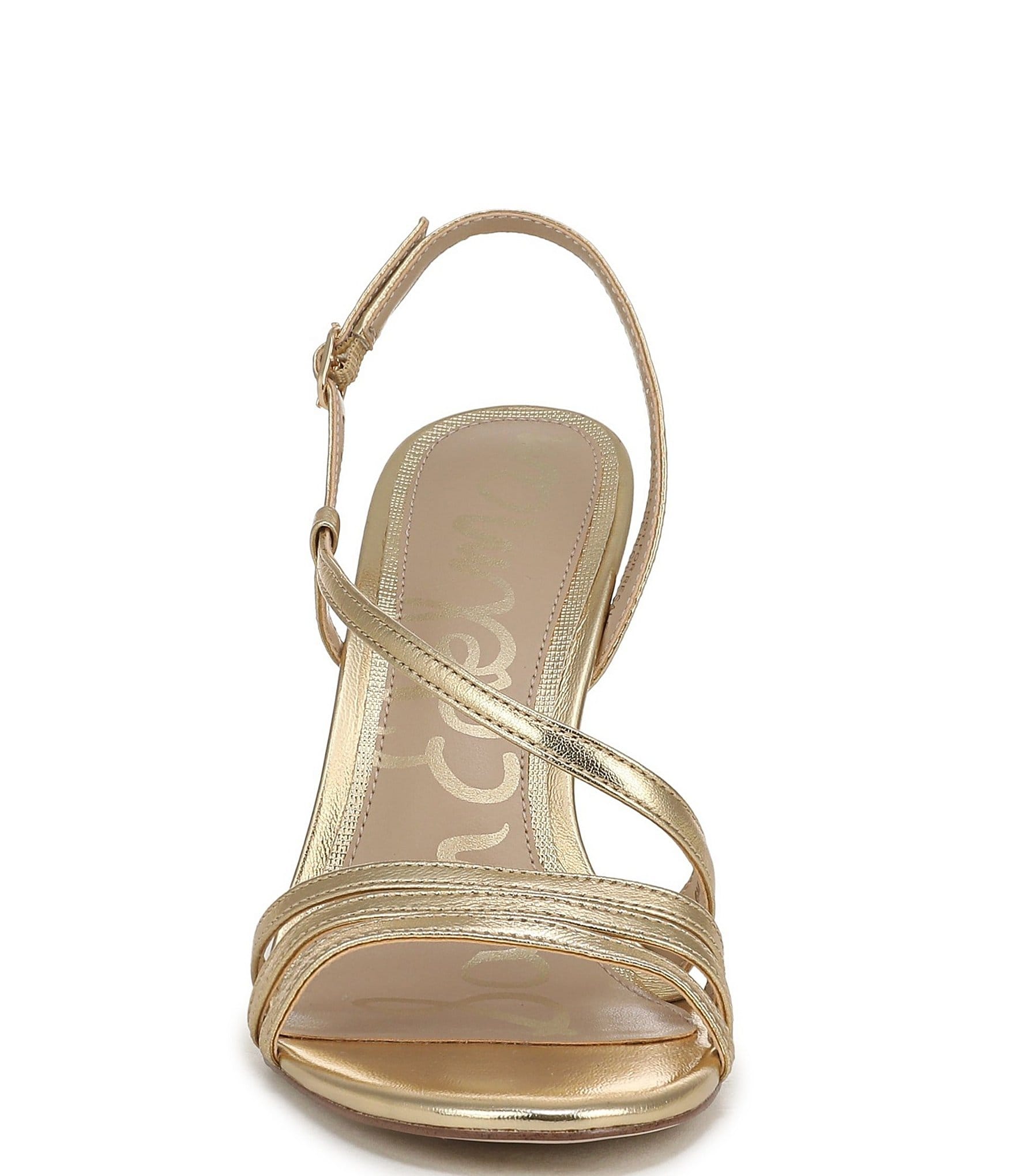 Sam Edelman Charli Metallic Leather Dress Sandals