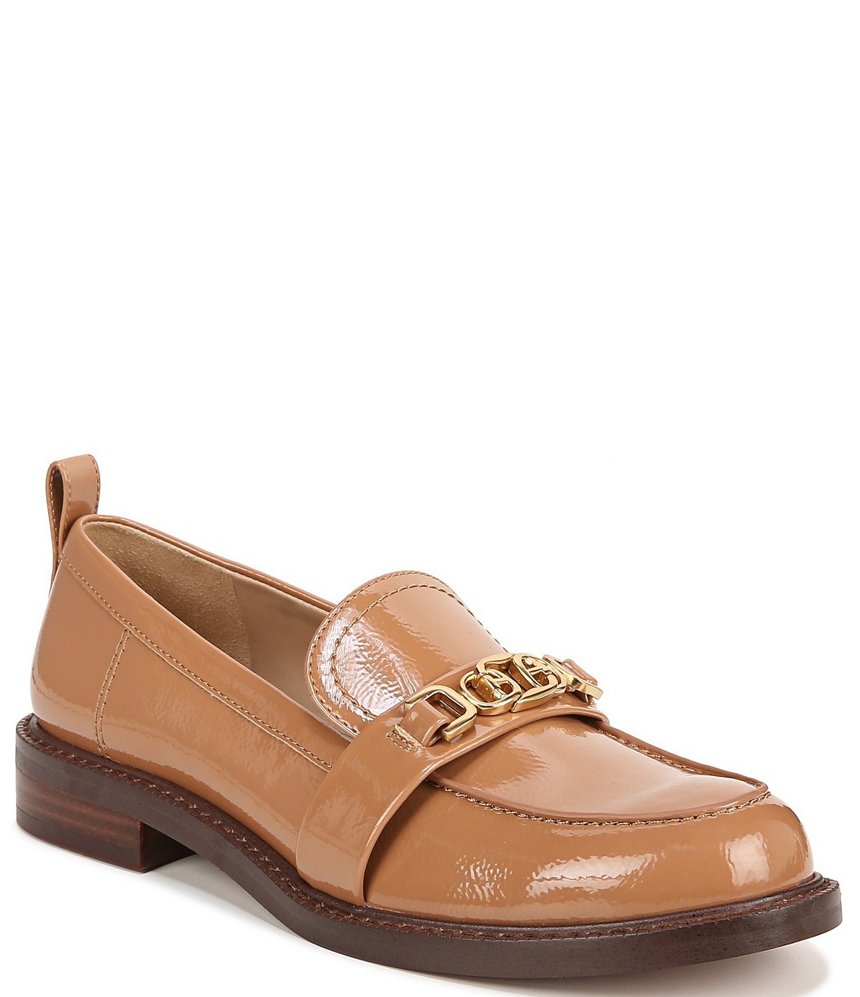 Sam Edelman Christy Patent Chain Strap Slip-On Loafers | Dillard's