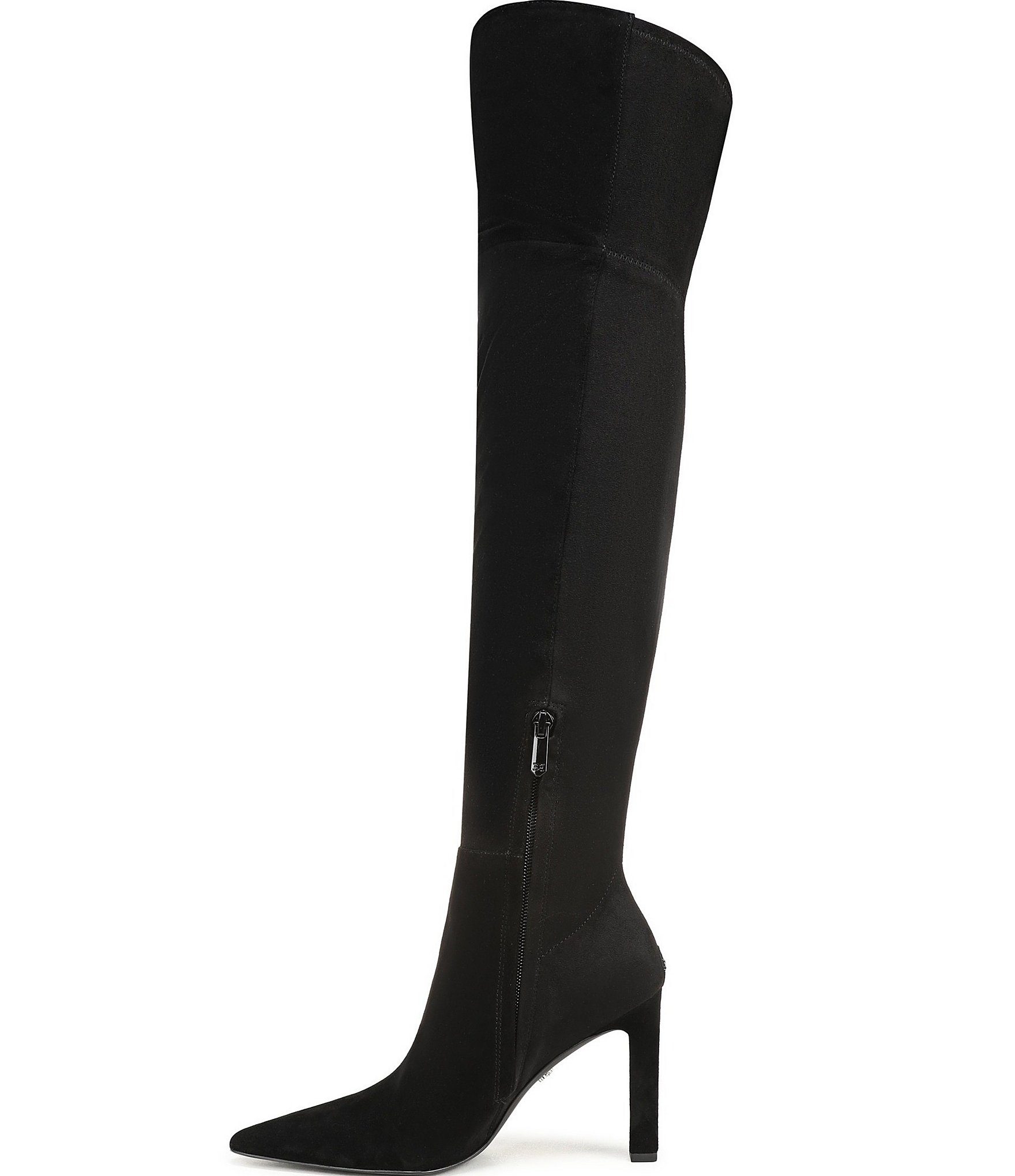 Sam Edelman Corine Suede Pointed Toe Over the Knee Boots