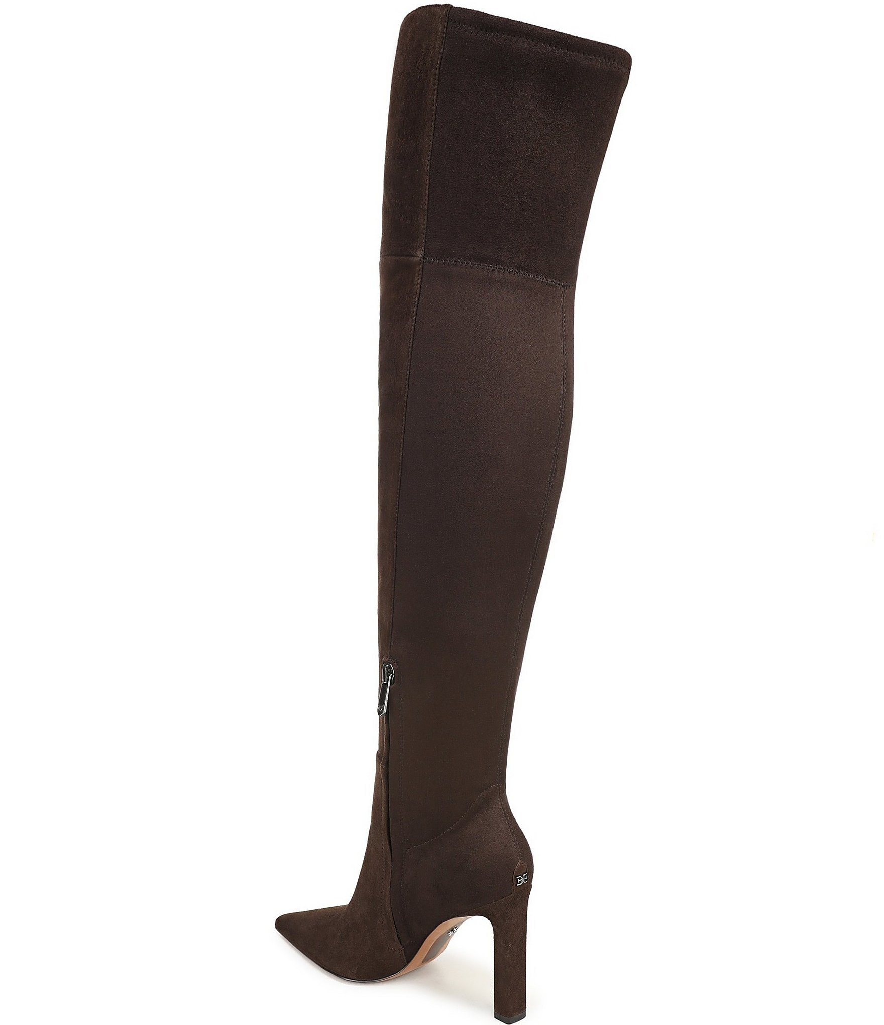 Sam Edelman Corine Suede Pointed Toe Over the Knee Boots