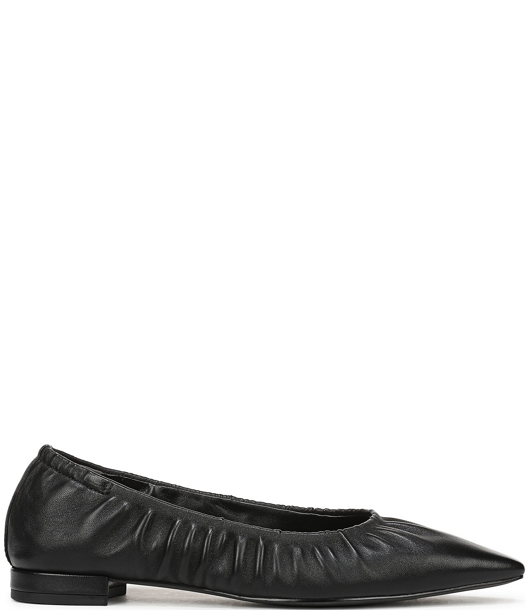 Sam Edelman Essex Leather Snip Toe Ballet Flats